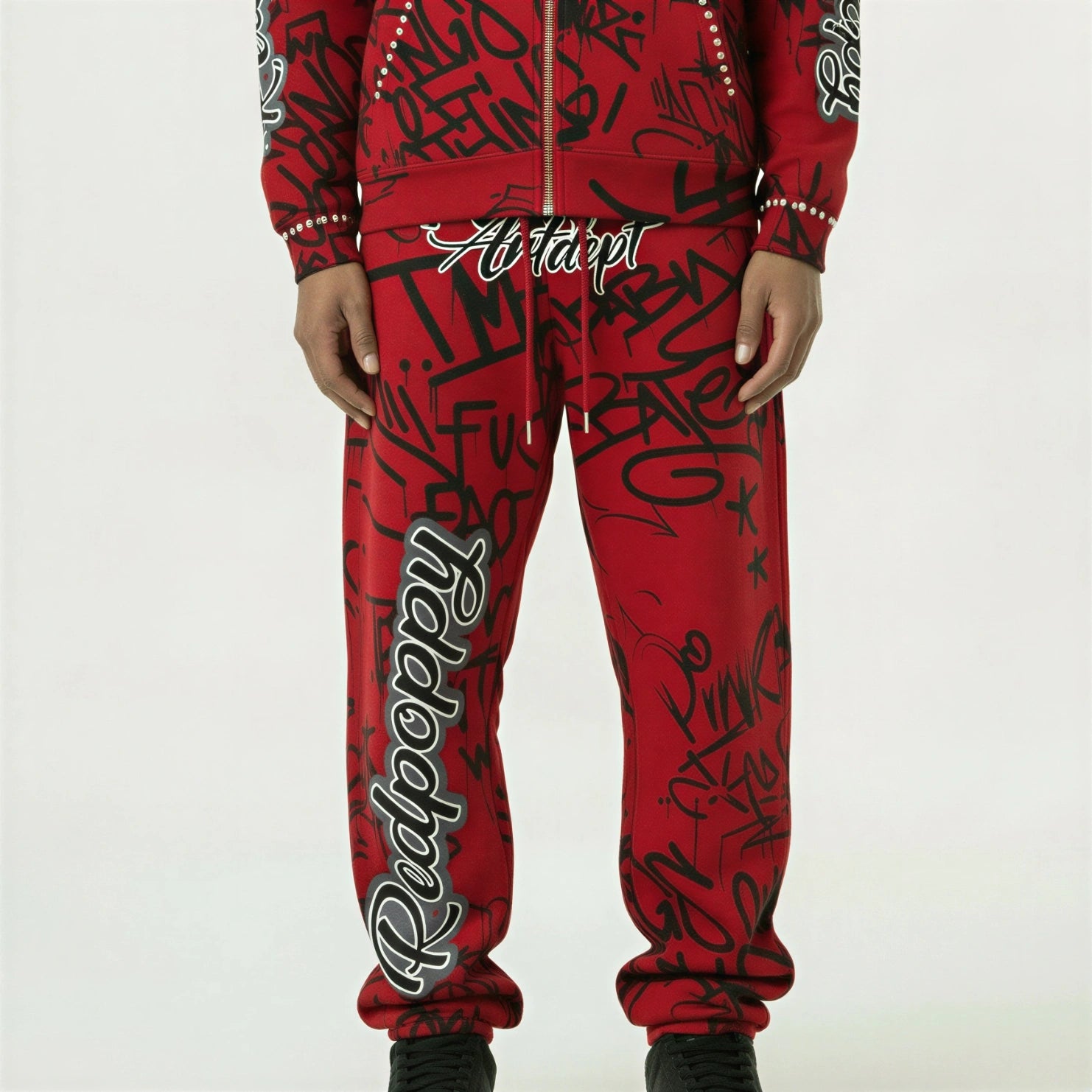 Red Poppy Sweatpants