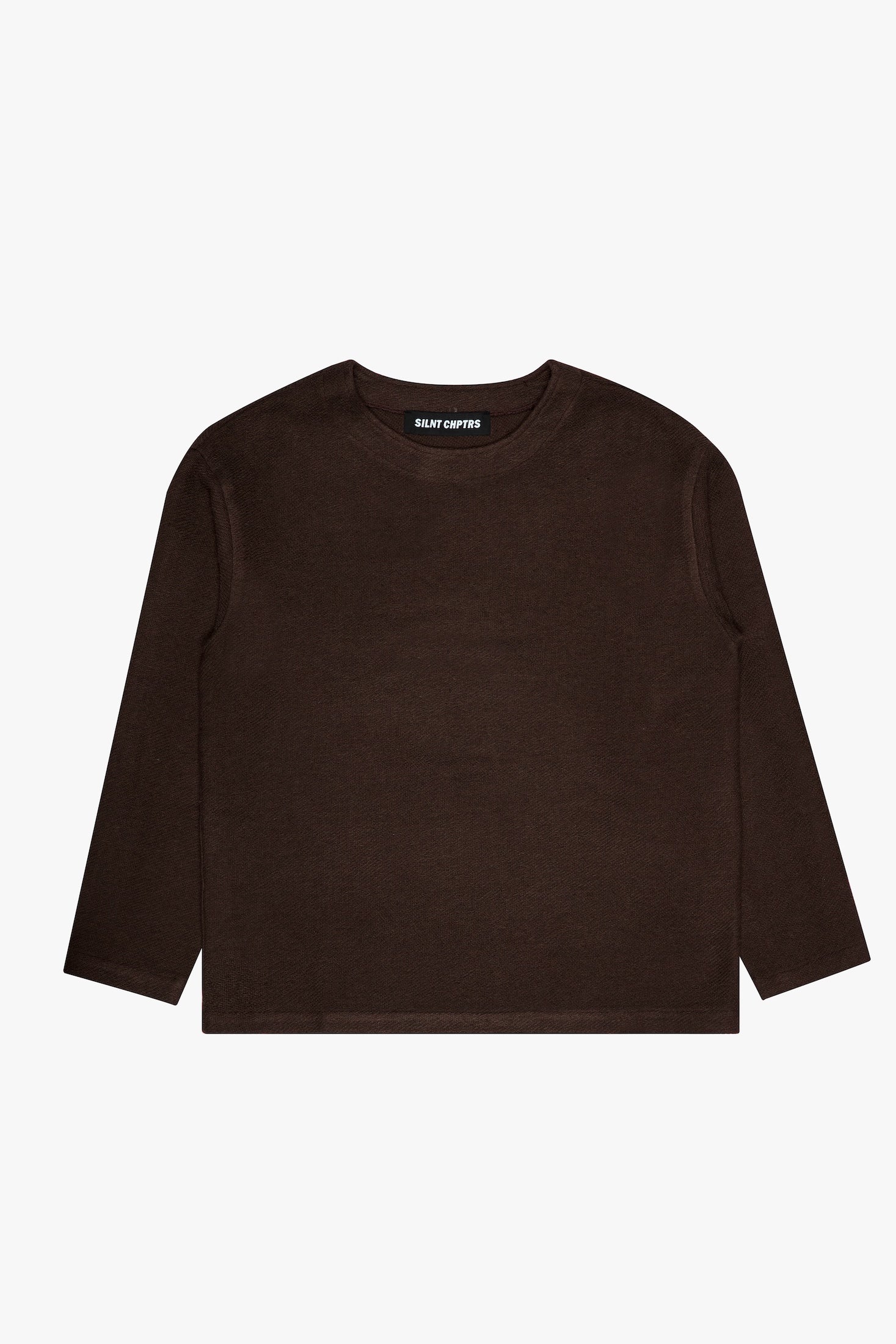 "WILDER" TAPESTRY CREWNECK BROWN