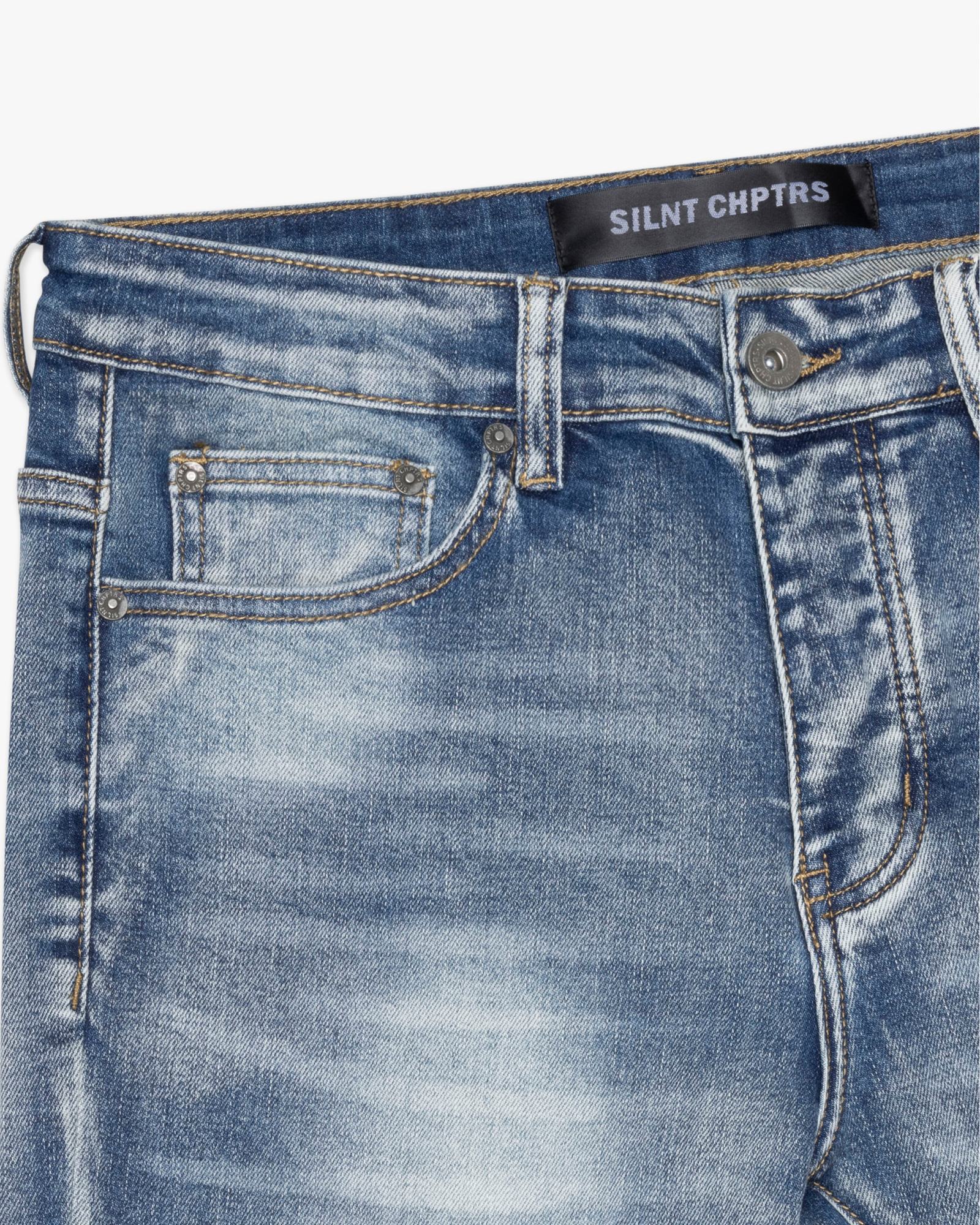 Silnt Chptrs Jeans - Light Wash