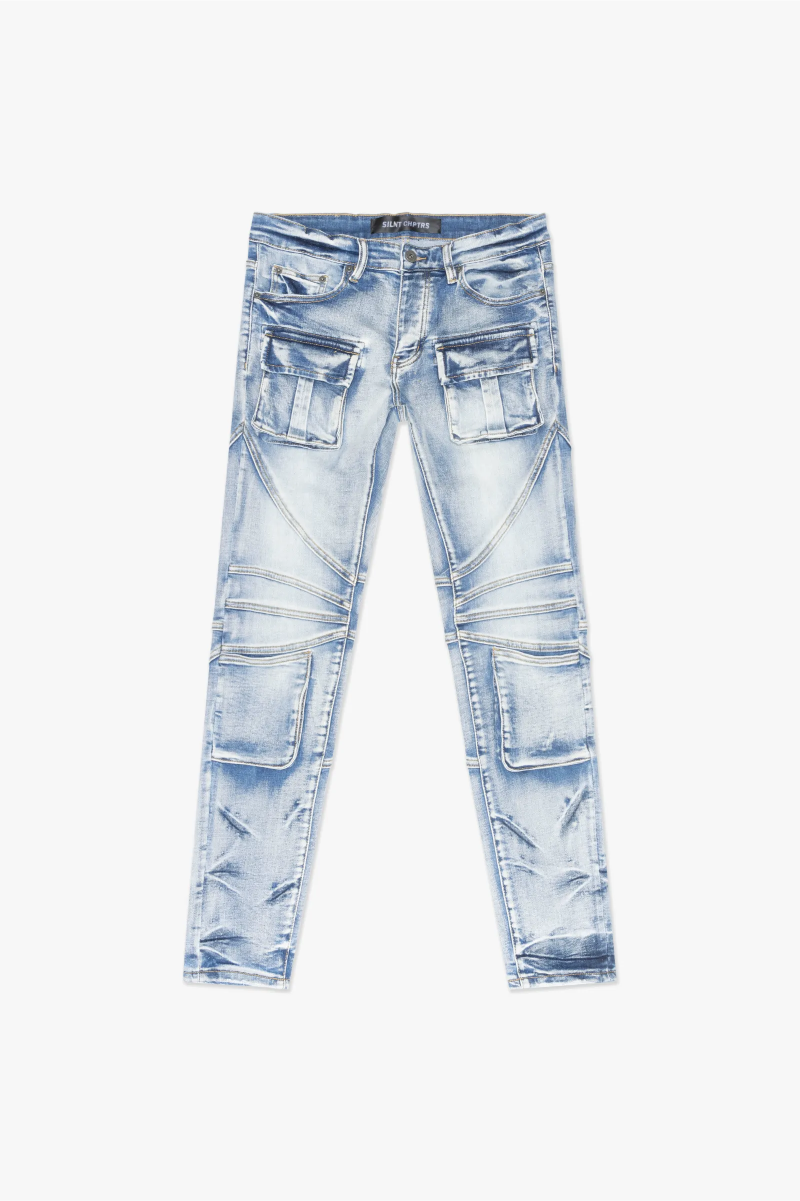 Silnt Chptrs Utility Jeans - Cargo Pockets