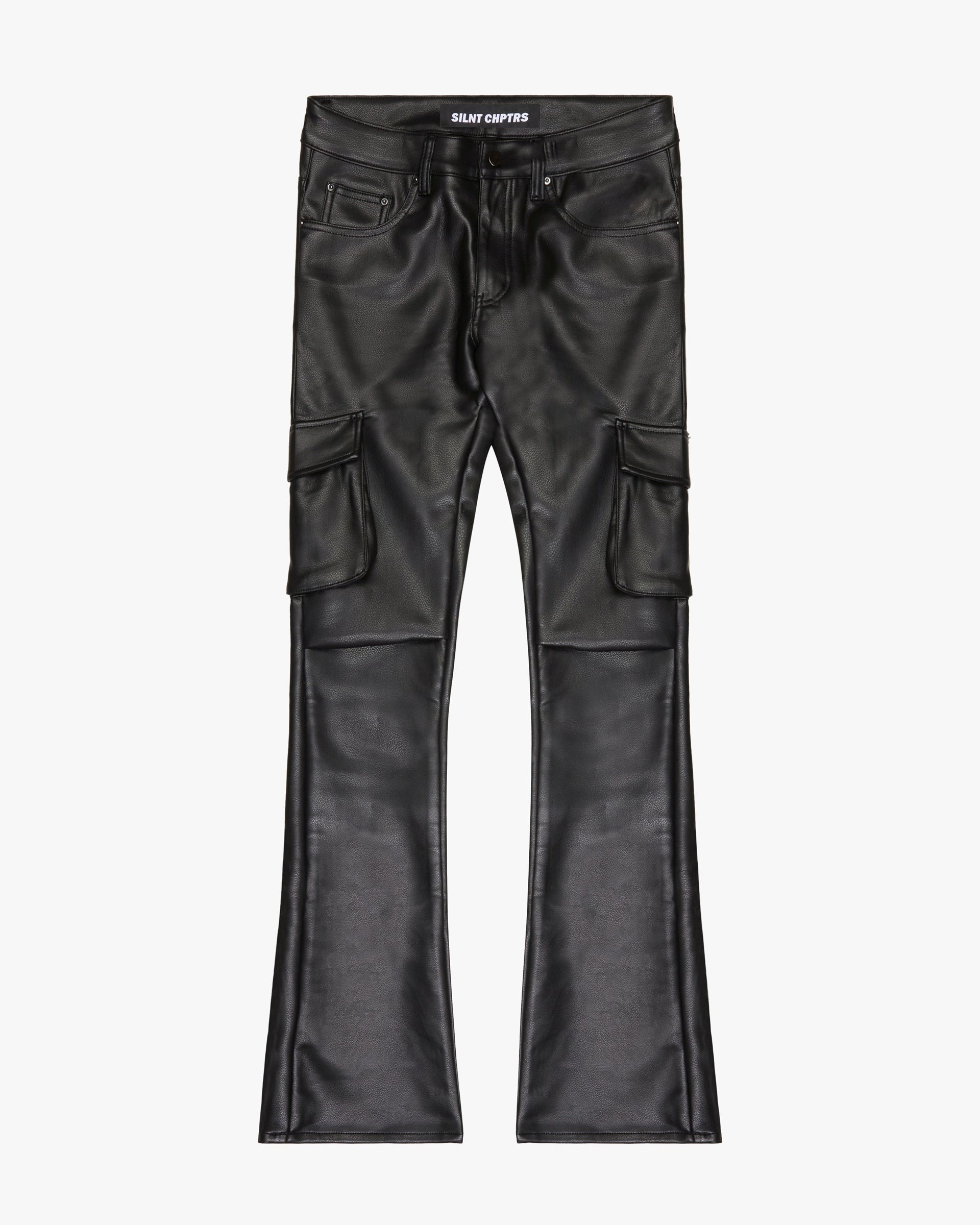 Silnt Chptrs Nightrider Cargo Pants - Stacked Black