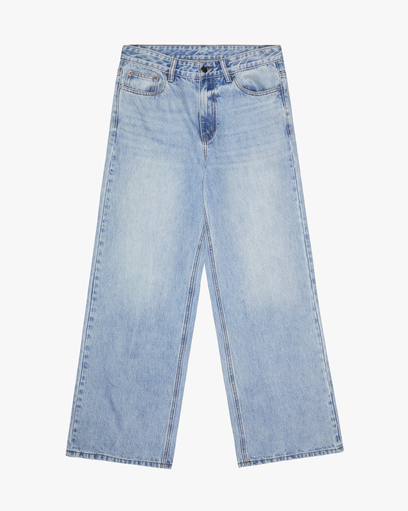 SC-J4-001 "PARACHUTE" BAGGY DENIM LTBLUE