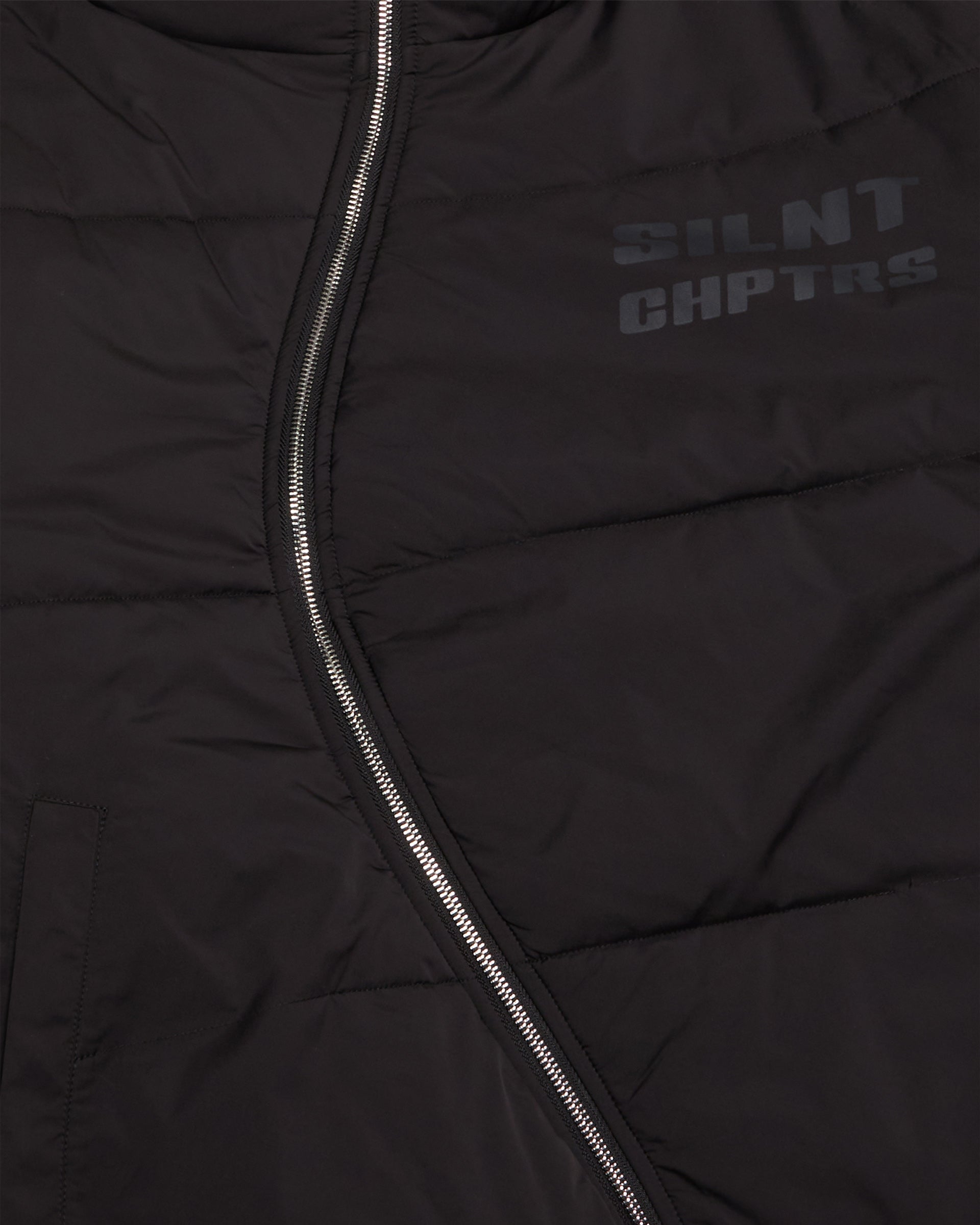 Silnt Chptrs Asymmetrical Puffer Jacket - Quilted