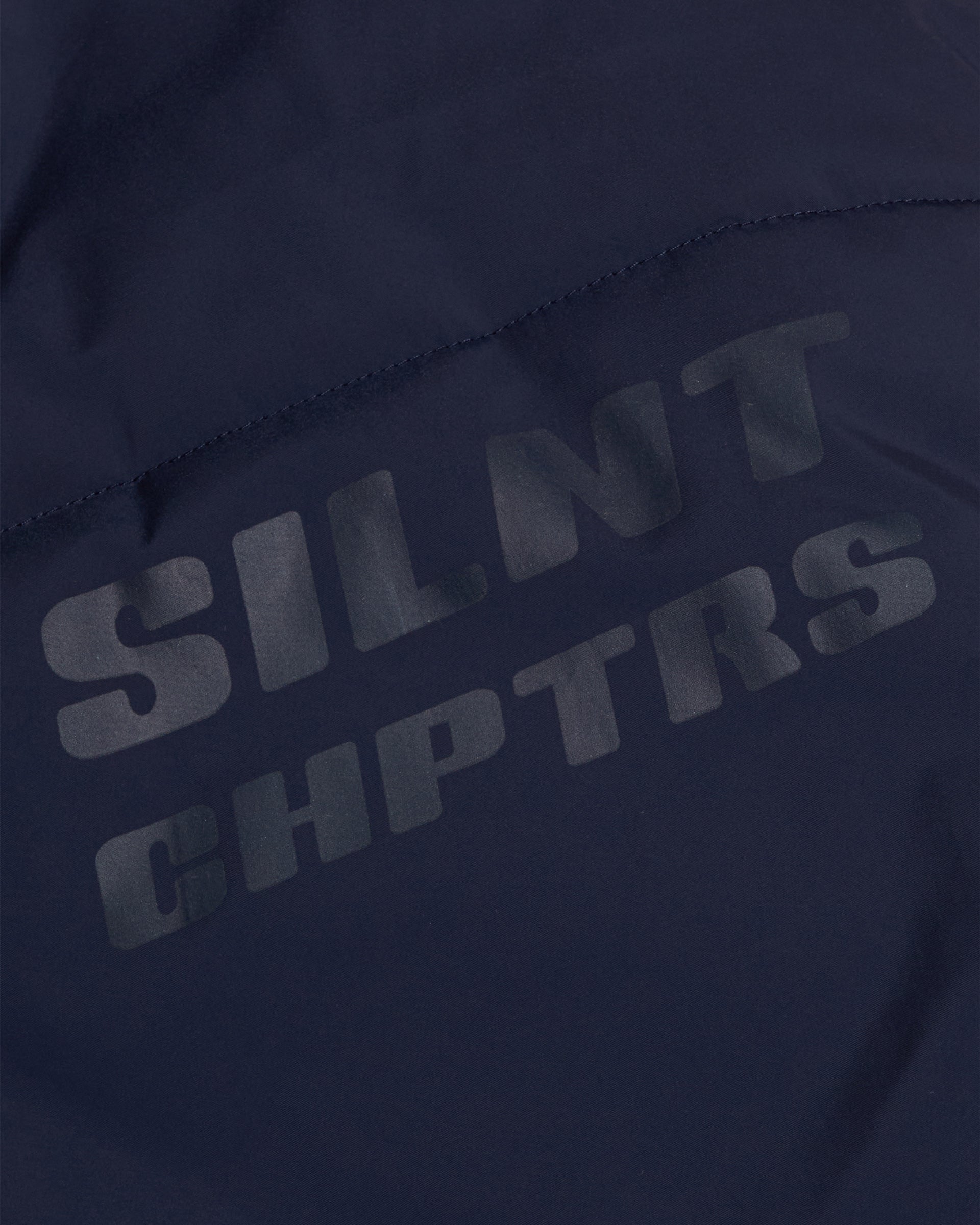 Silnt Chptrs Irregular Puffer Jacket - Off-Center Zip