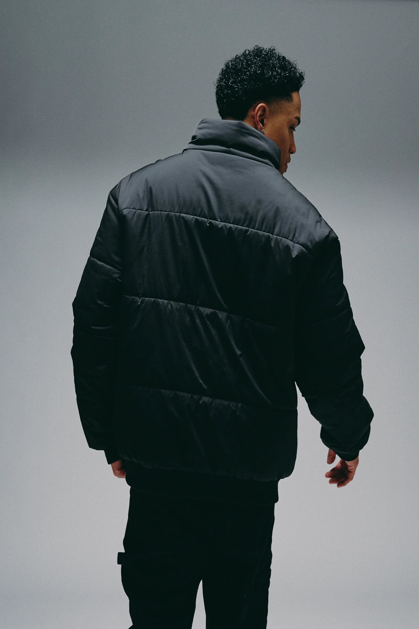 Silnt Chptrs Asymmetrical Puffer Jacket - Quilted