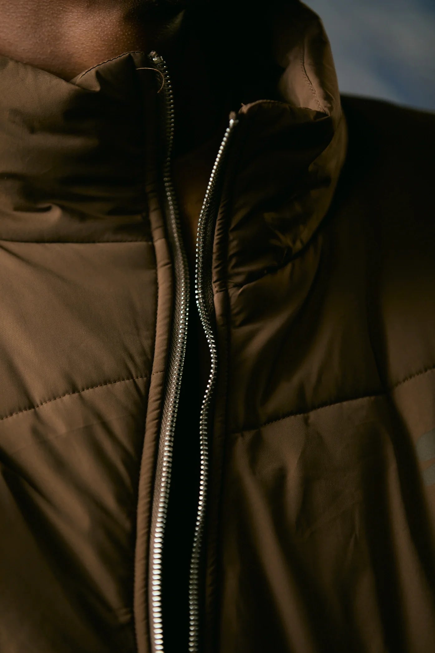 Silnt Chptrs Asymmetrical Puffer Jacket - Long-Length