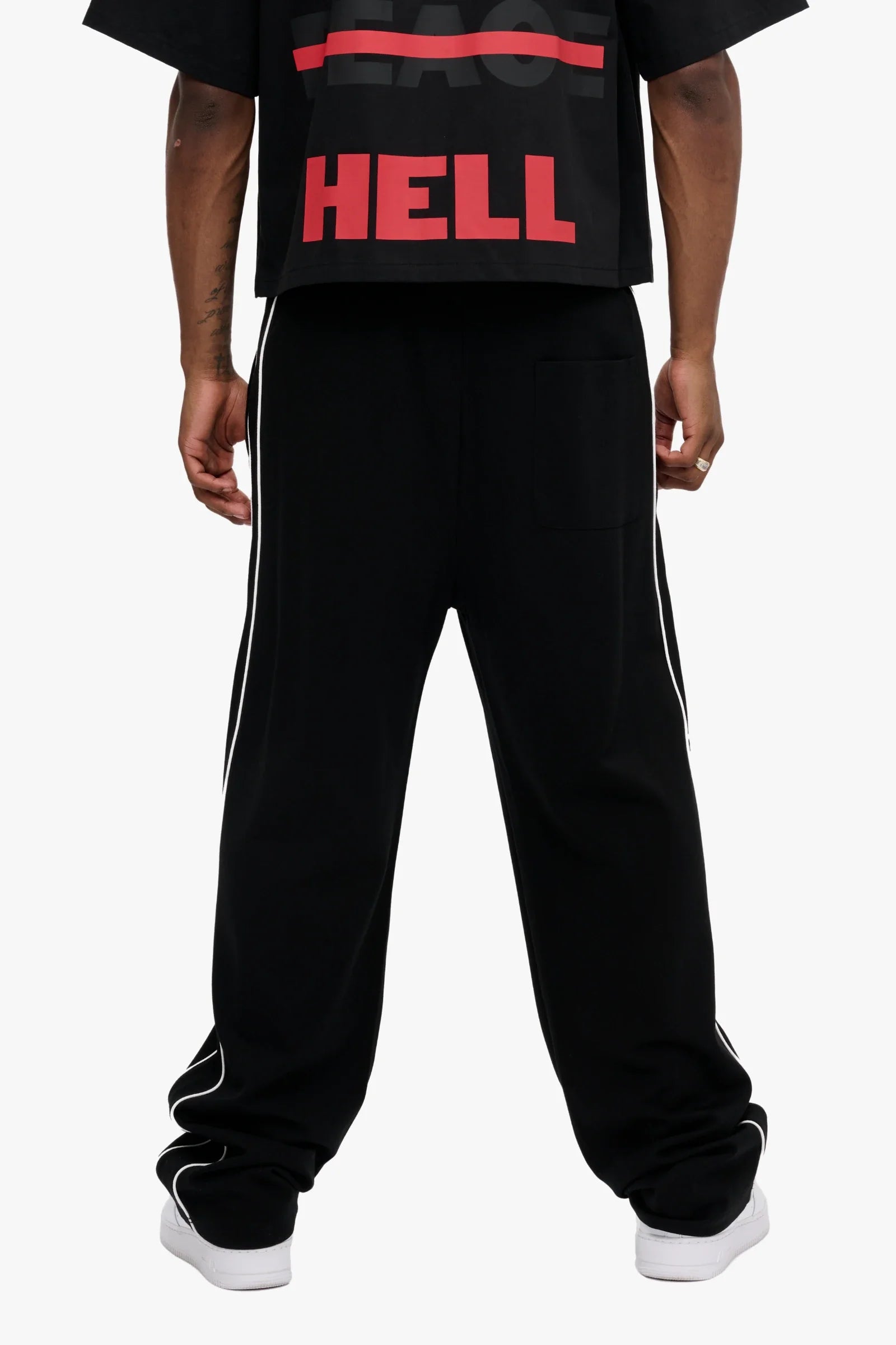 Silnt Chptrs Side Stripe Track Pants - Straight Leg
