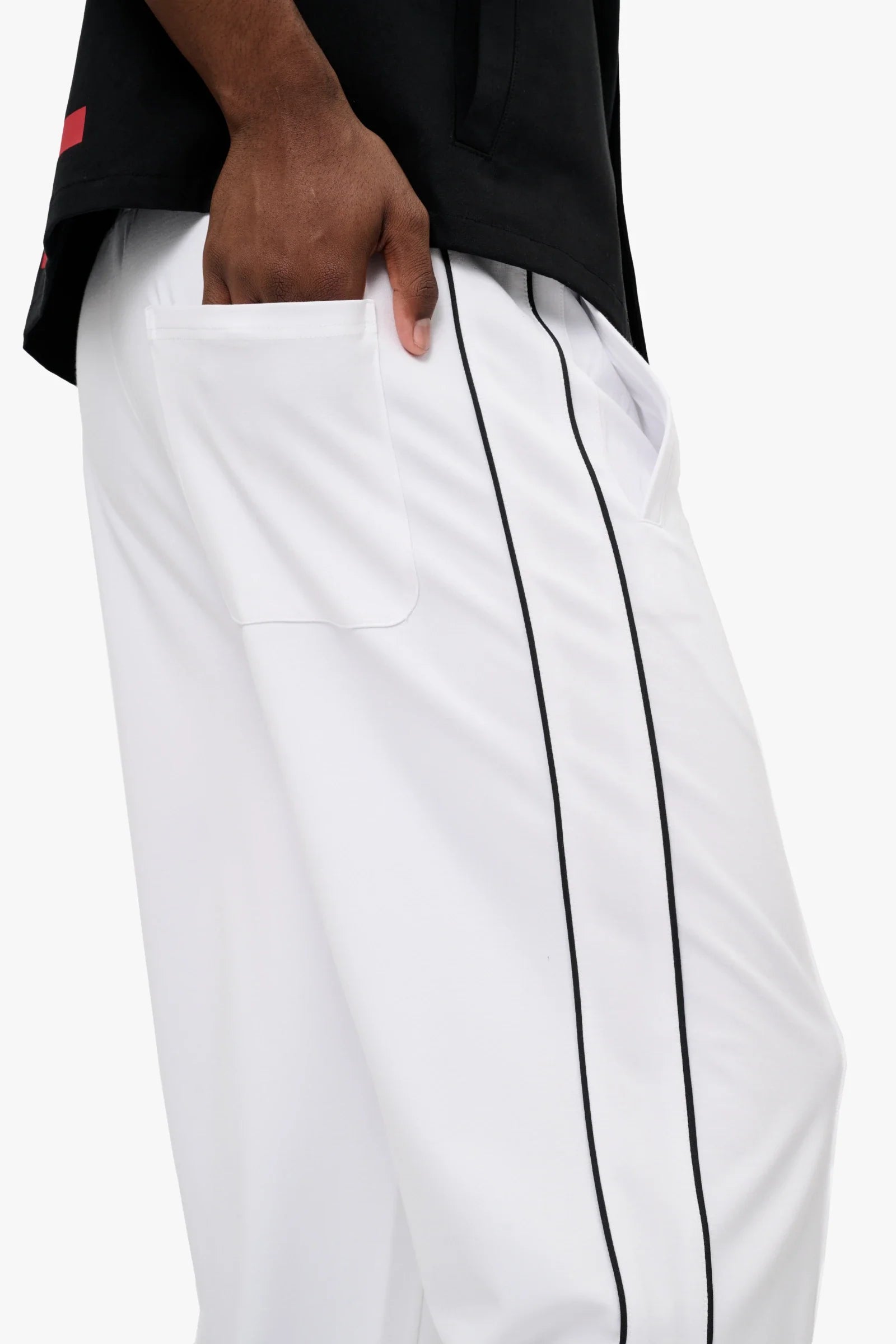Silnt Chptrs Side Stripe Pants - Elastic Waistband