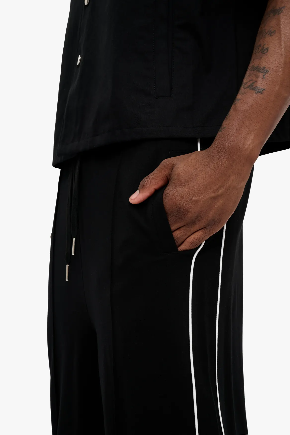 Silnt Chptrs Side Stripe Track Pants - Straight Leg
