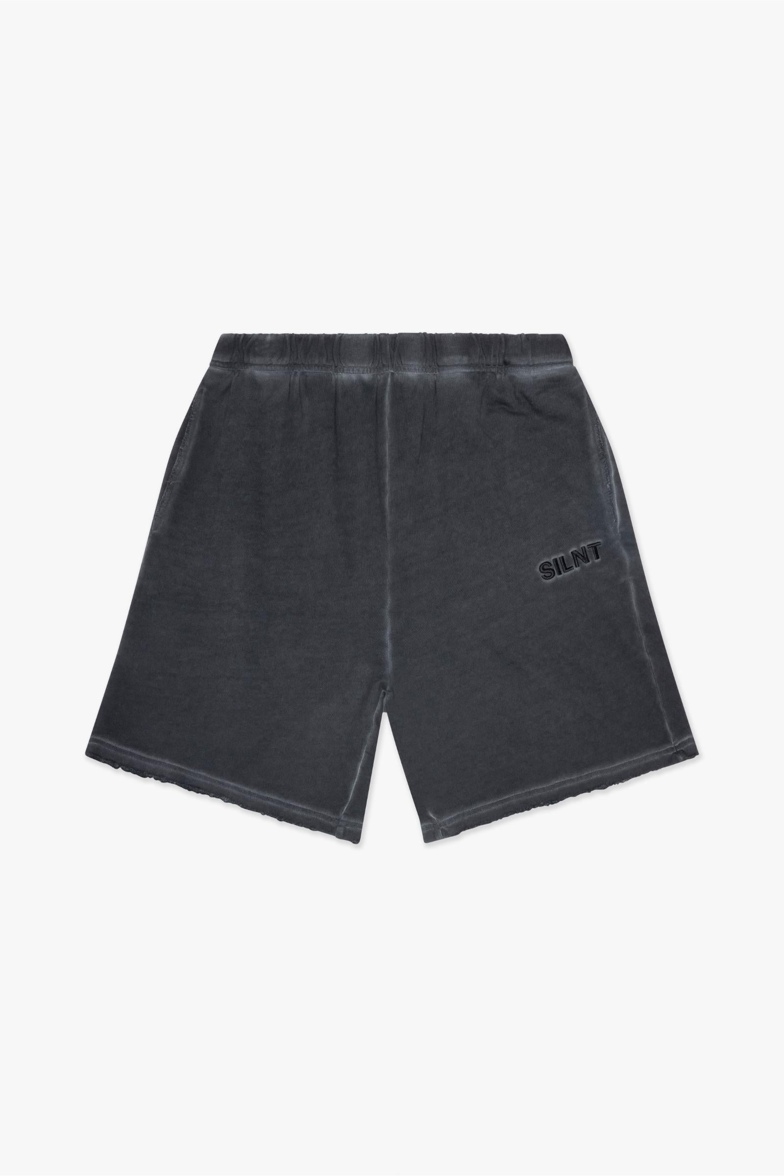 Silnt Chptrs Raw Shorts - Raw Hem Black