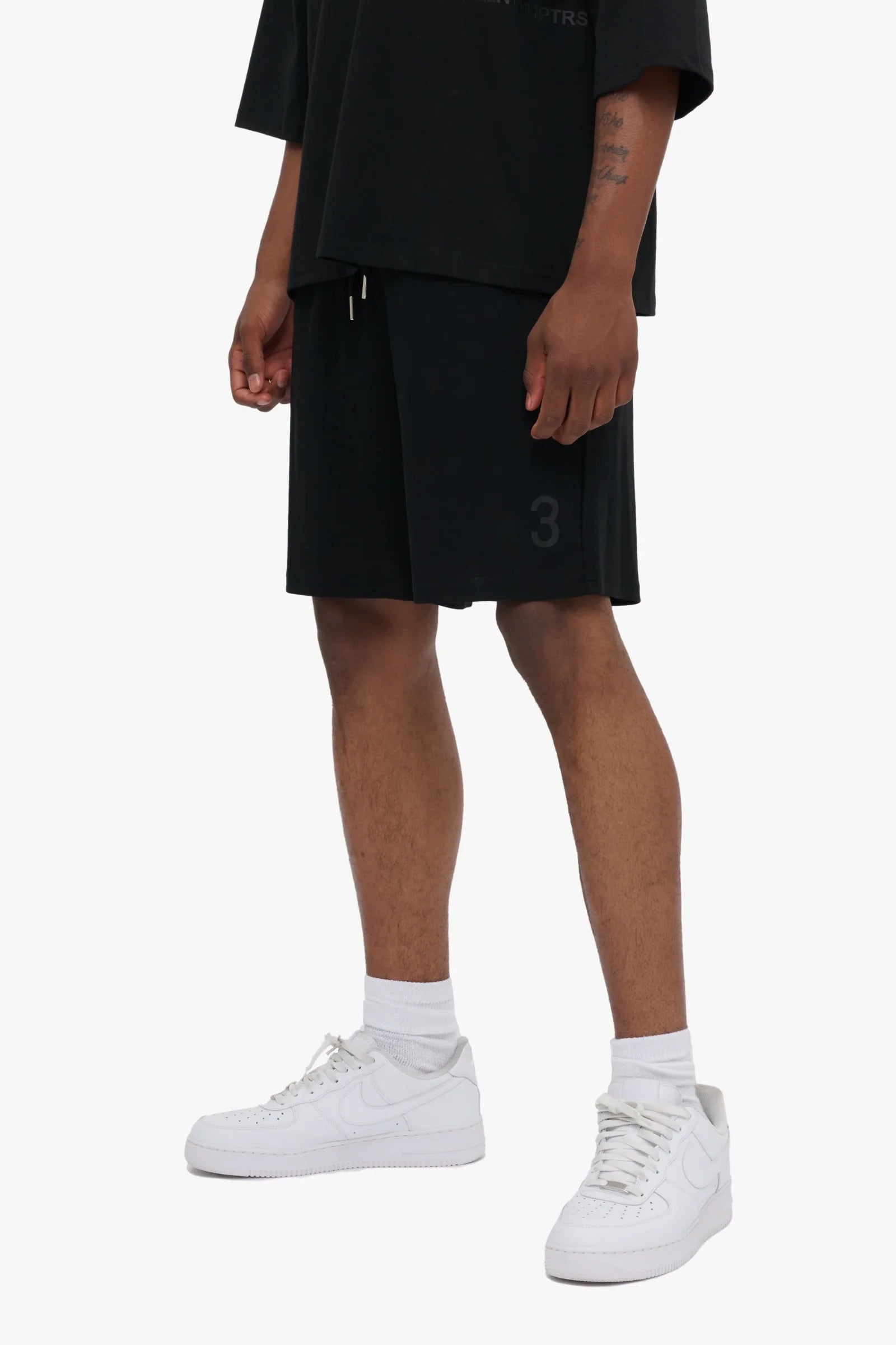 Silnt Chptrs Number Shorts - Elastic Waistband