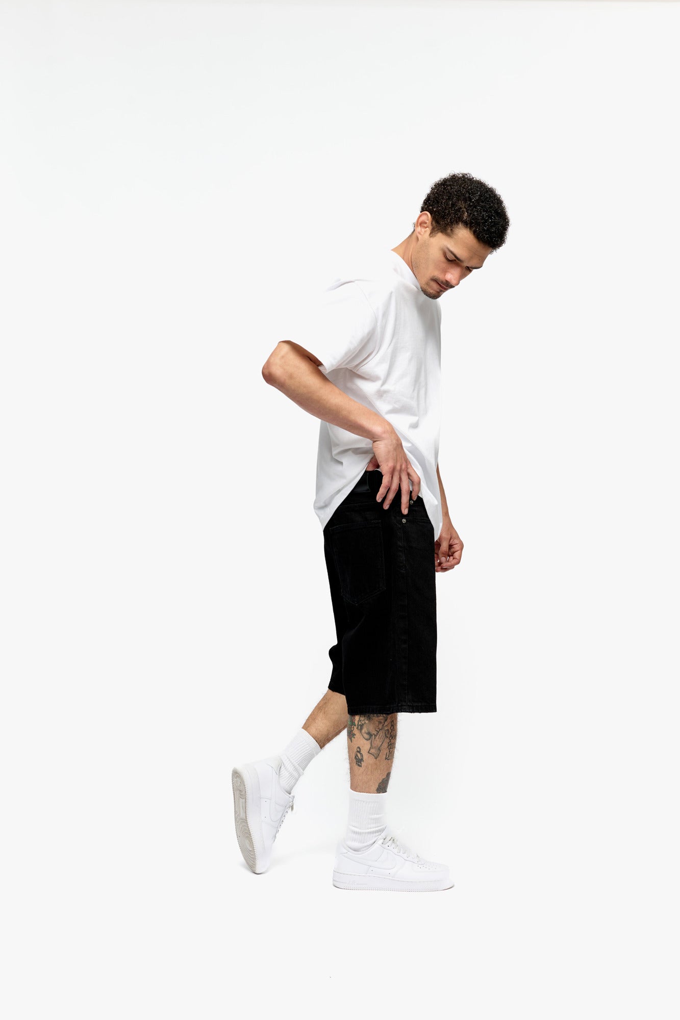 Silnt "Chptrs" Men's Shorts - Black Wash