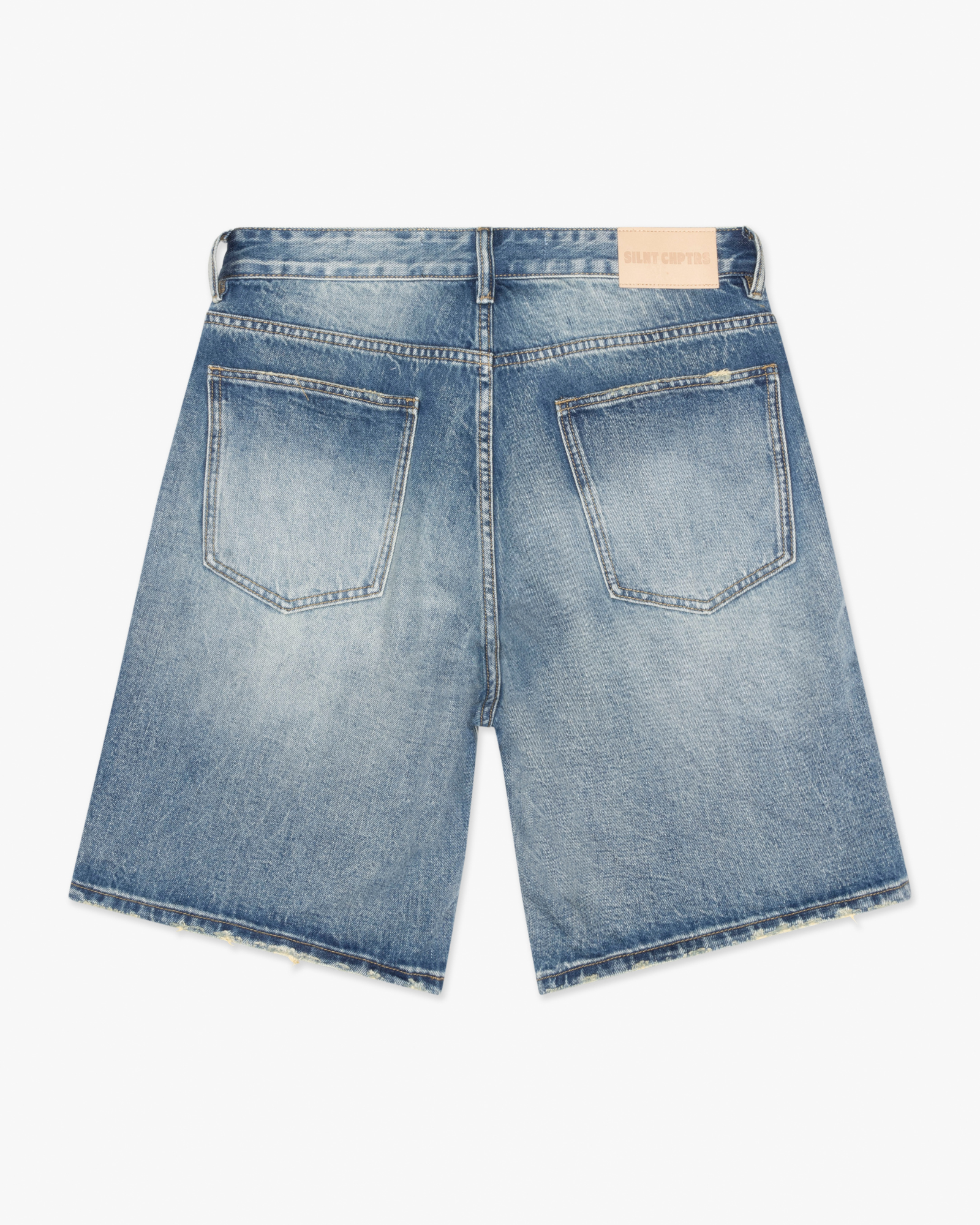 Silnt "Chptrs" Men's Shorts - Medium Blue Washed
