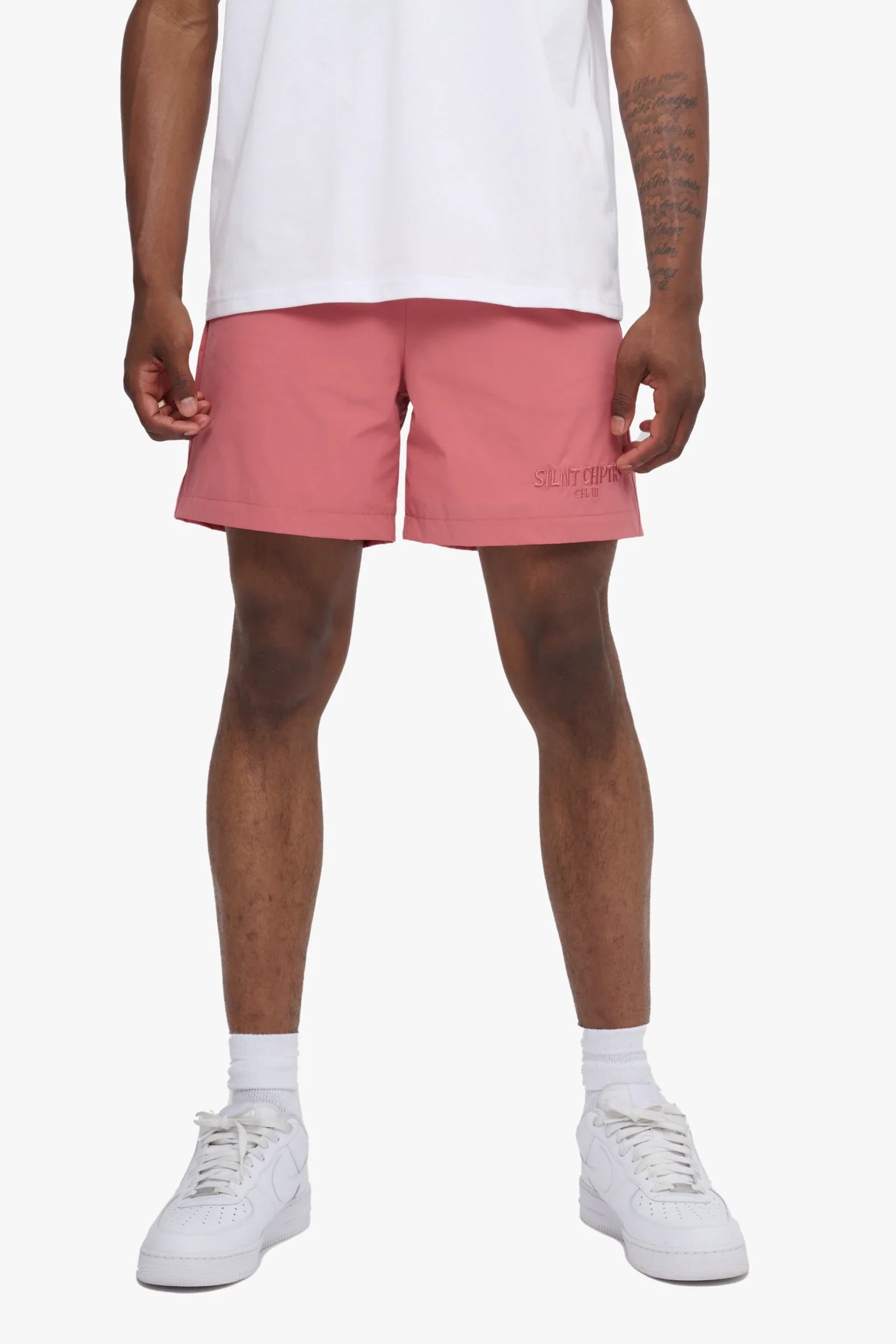 Silnt Chptrs Logo Shorts - Mesh Lined