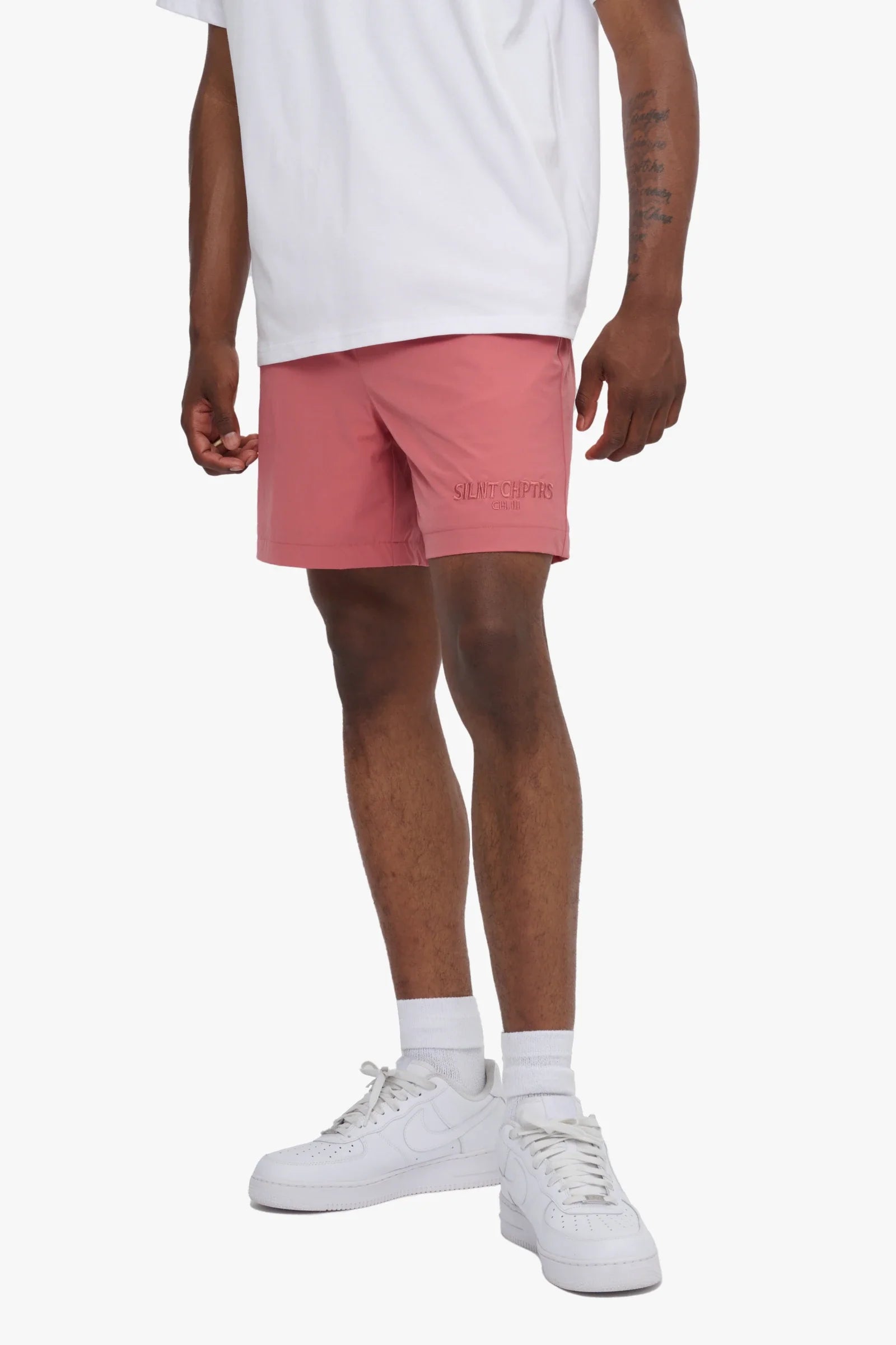 Silnt Chptrs Logo Shorts - Mesh Lined