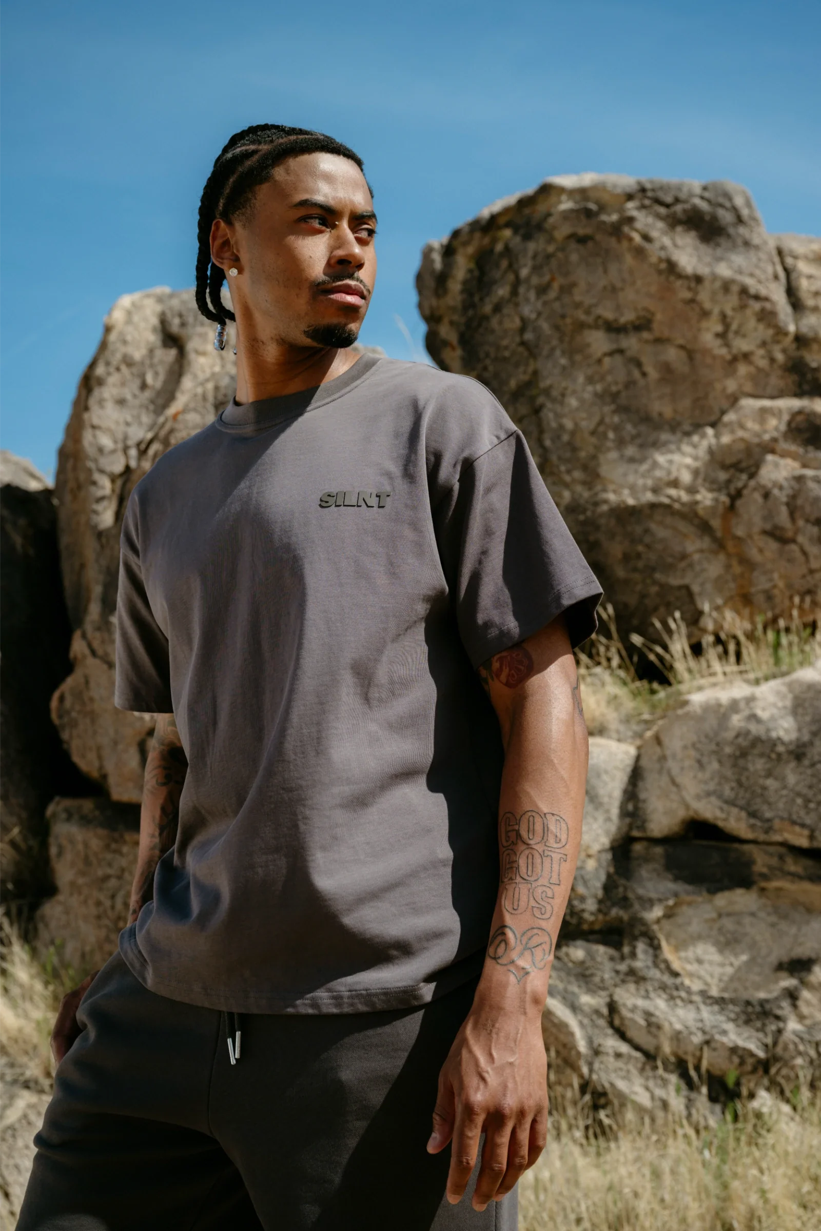 Silnt Chptrs Hush Tee - Minimal Branding