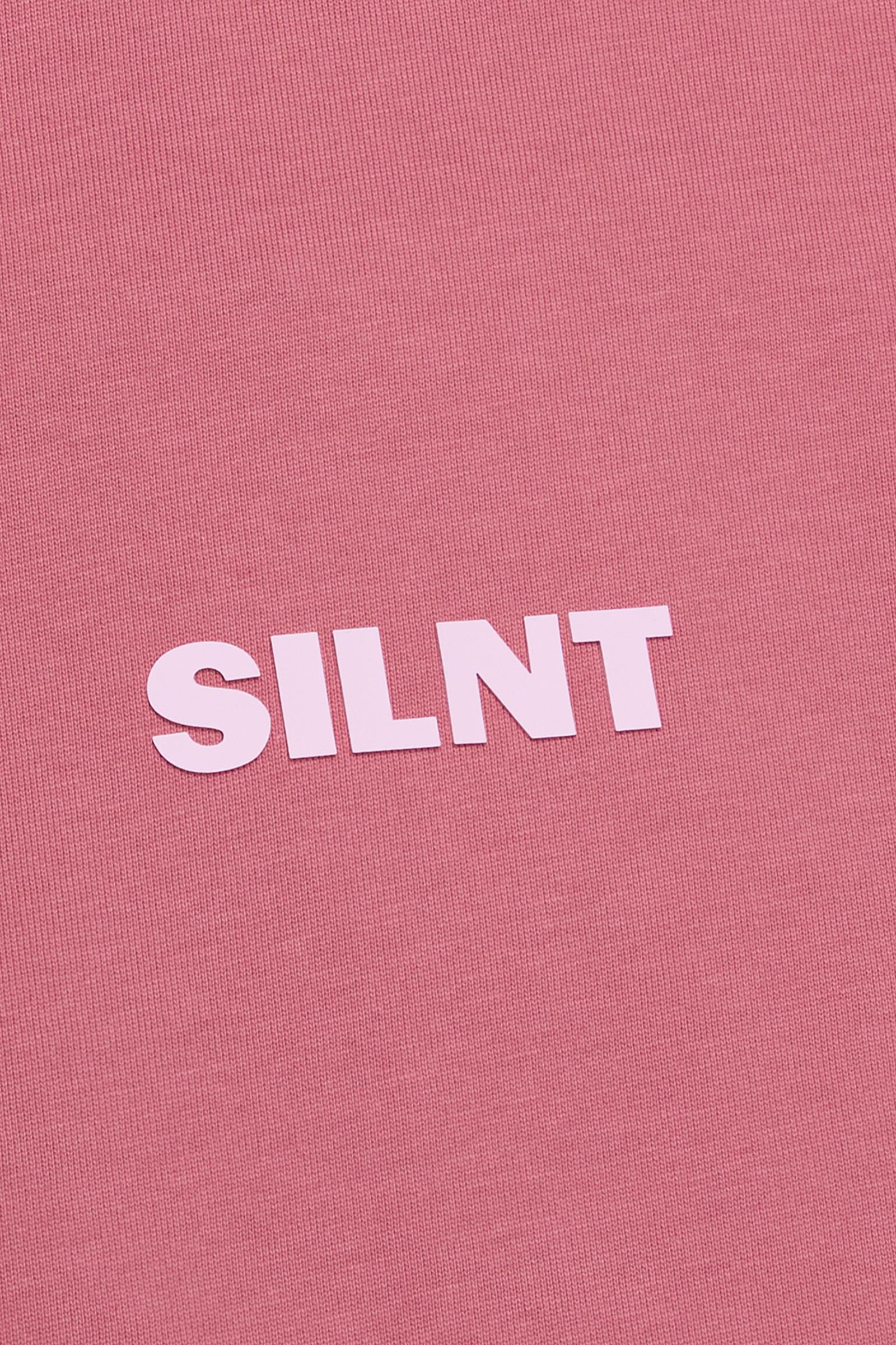 Silnt Chptrs "Hush" T-Shirt - Rose