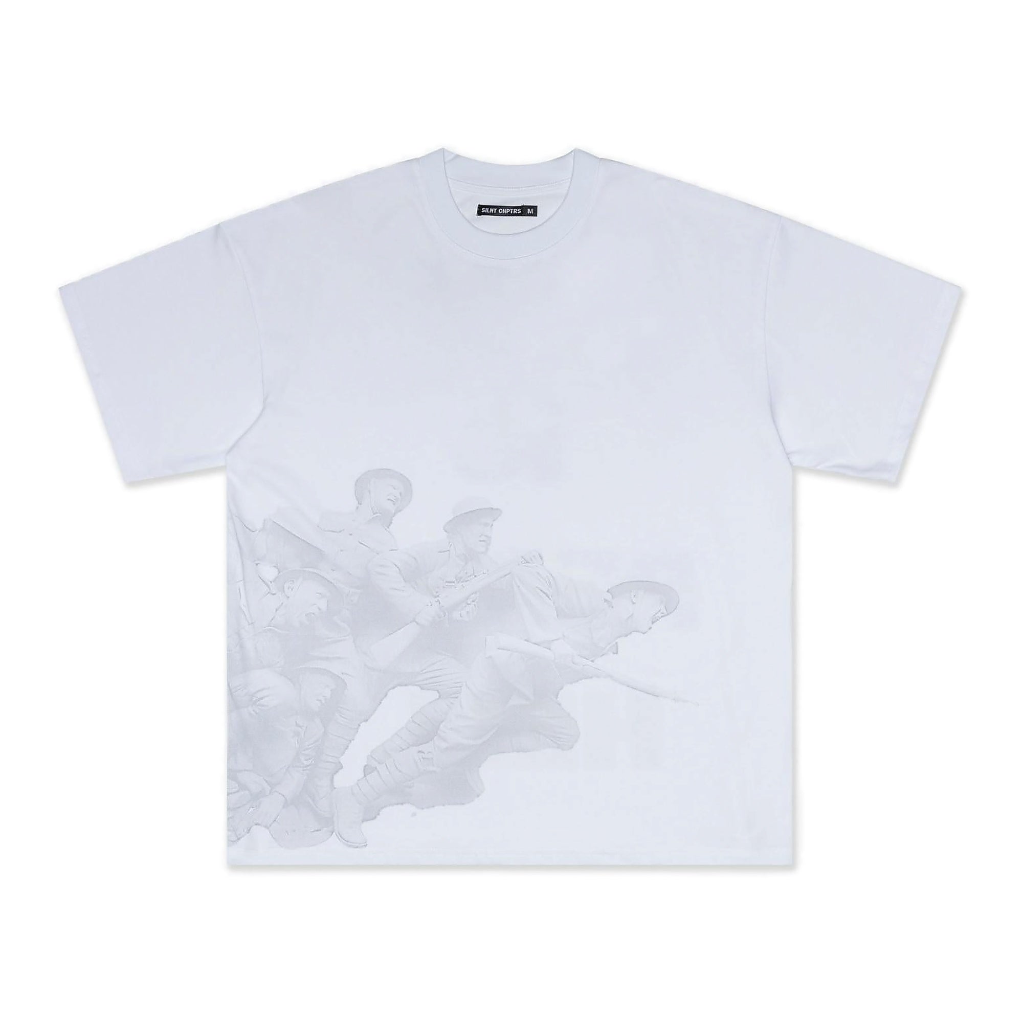 Silnt Chptrs "Sc-T1-006" Men's T-Shirt - White