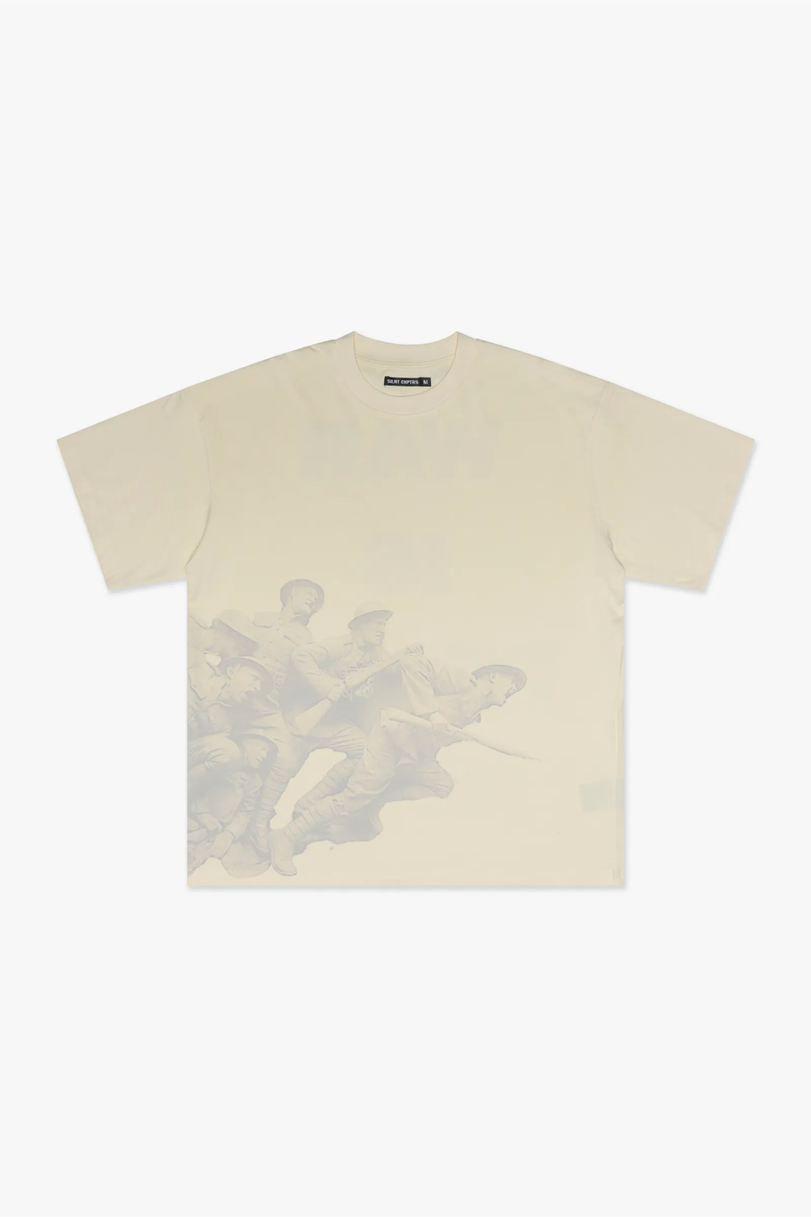 Silnt Chptrs War Cream Tee - Graphic