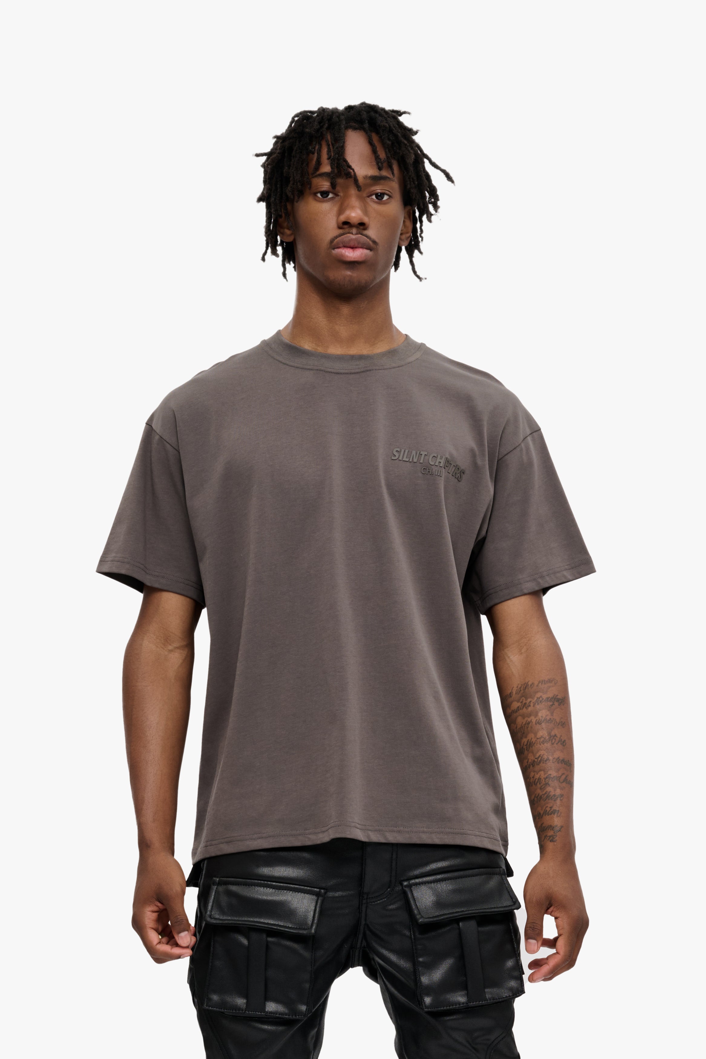 Silnt Chptrs Present Day Tee - Back Print