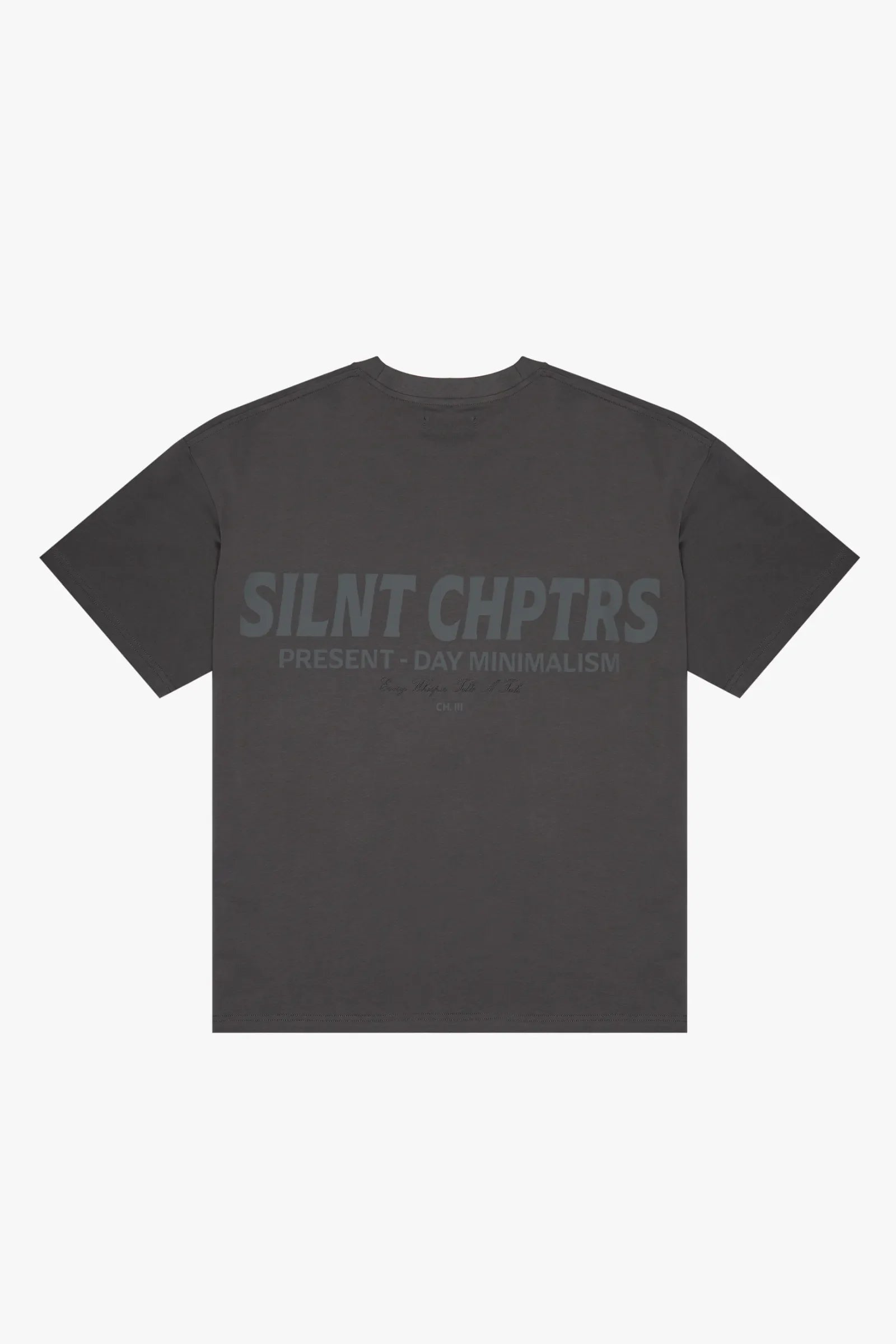 Silnt Chptrs Present Day Tee - Back Print