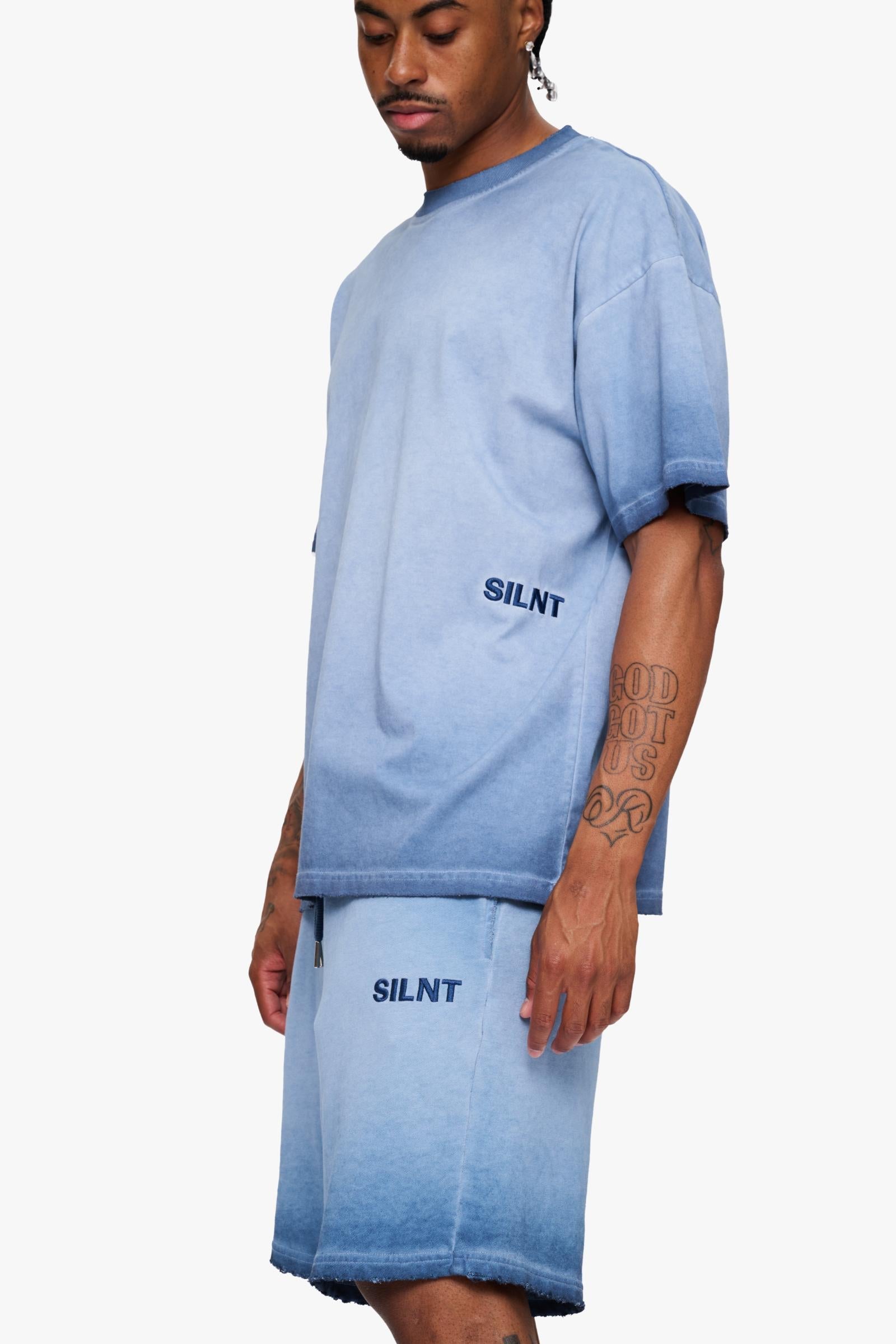Silnt Chptrs Indigo Tee - Boxy Fit