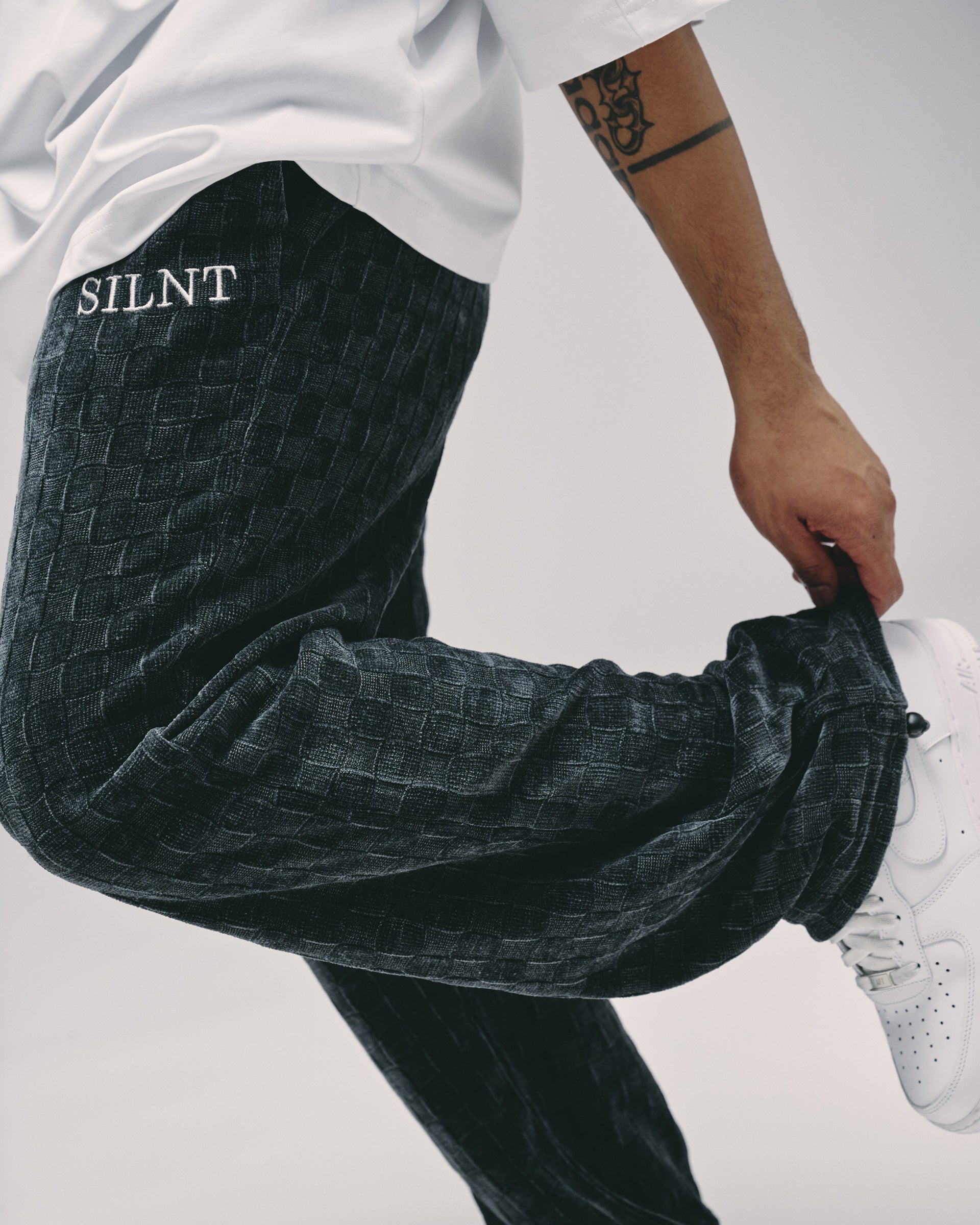 Silnt Chptrs Checkmate Jogger Pants