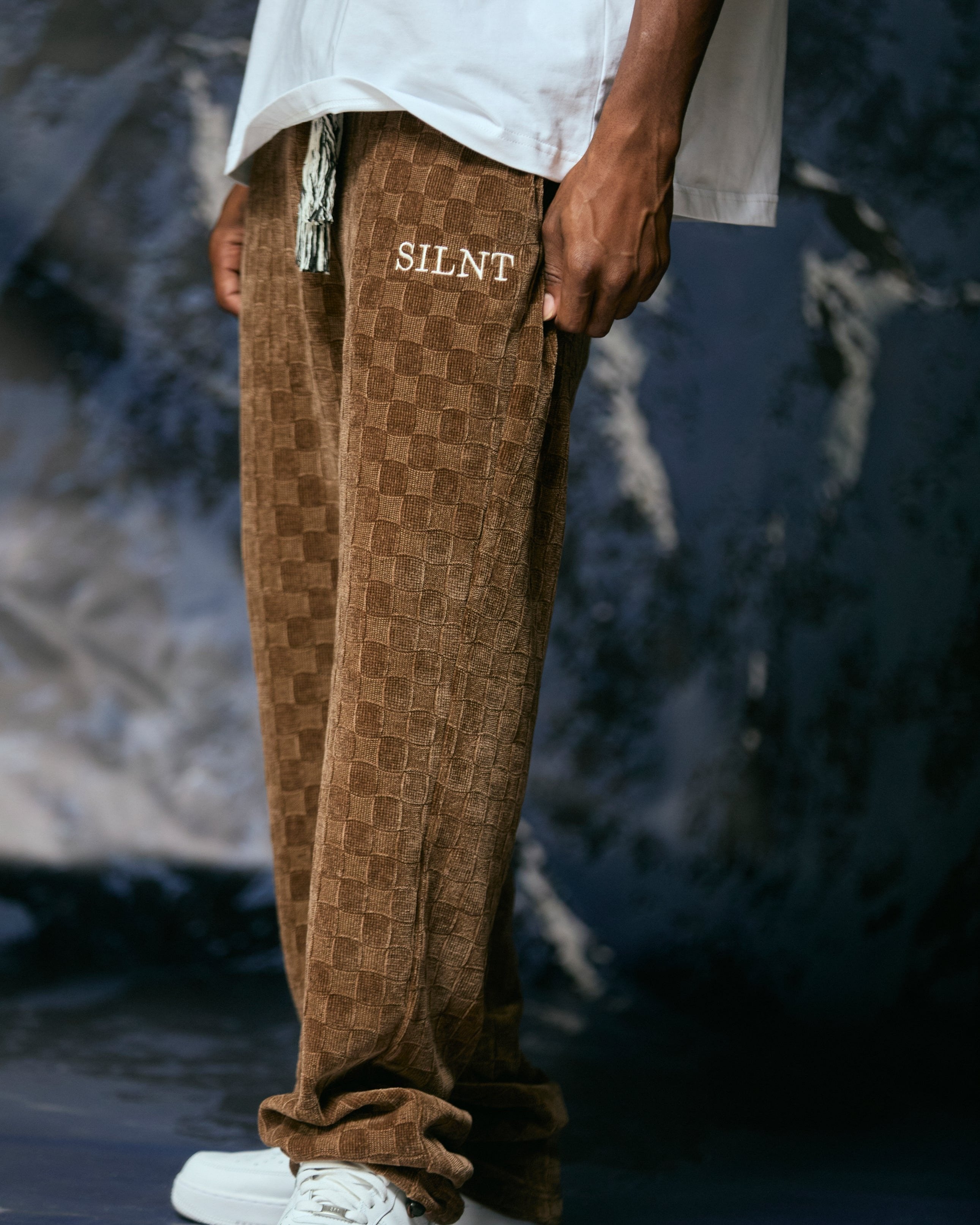 Silnt Chptrs Checkmate Jogger Pants