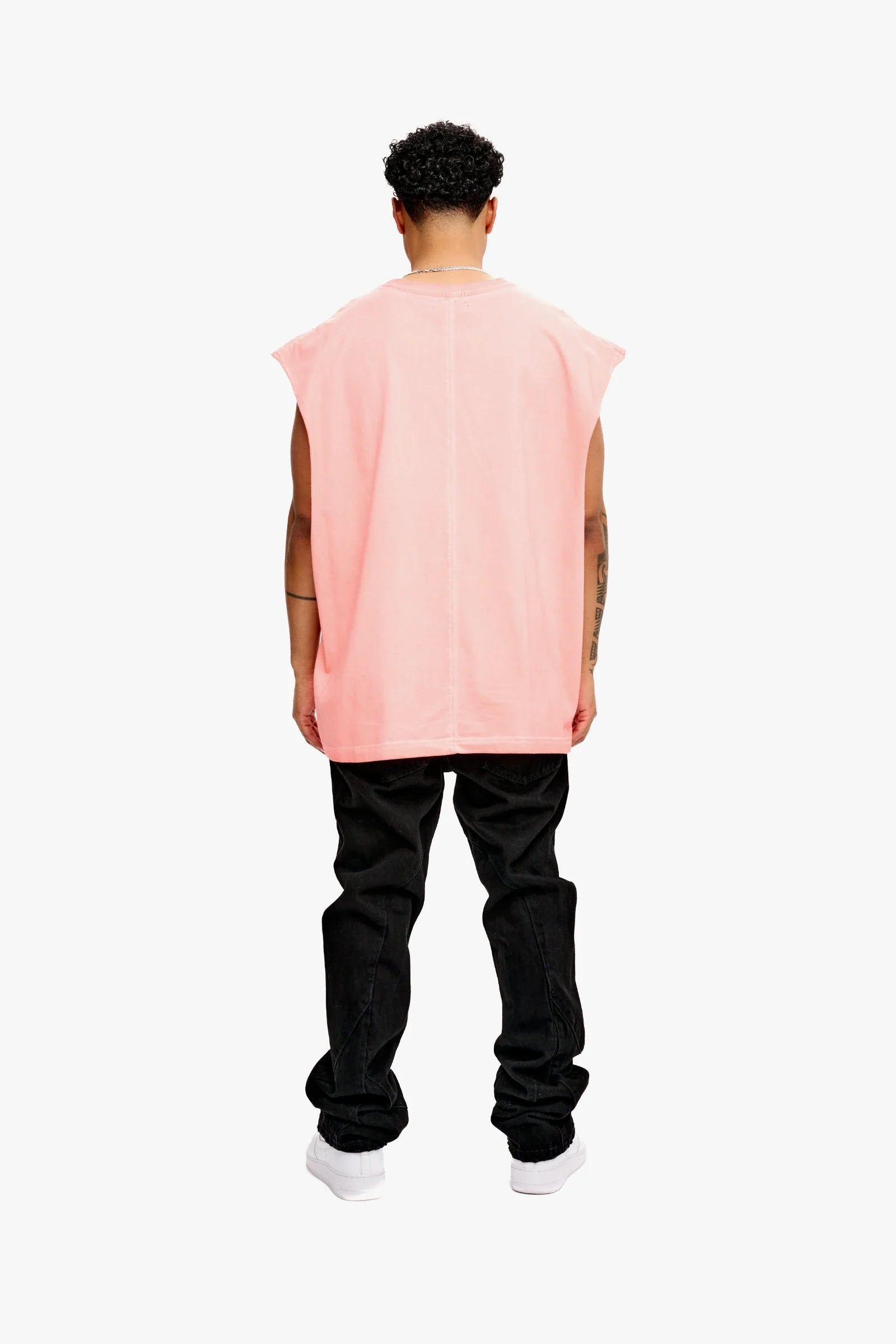 Silnt Chptrs Raw Edge Tee - Oversized