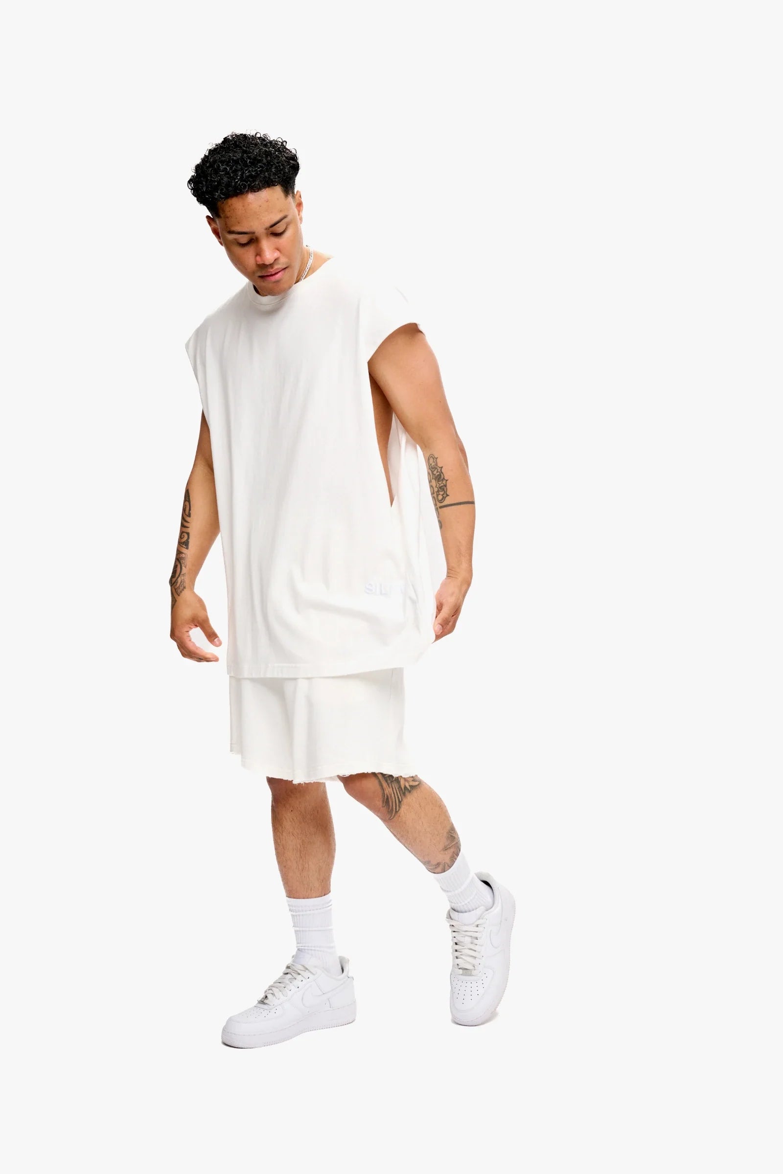Silnt Chptrs Detached Tee - Oversized Fit