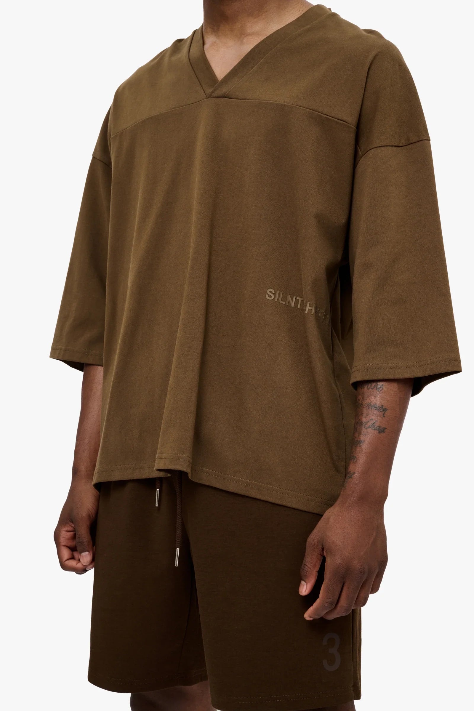 Silnt Chptrs Paralell Tee - Oversized