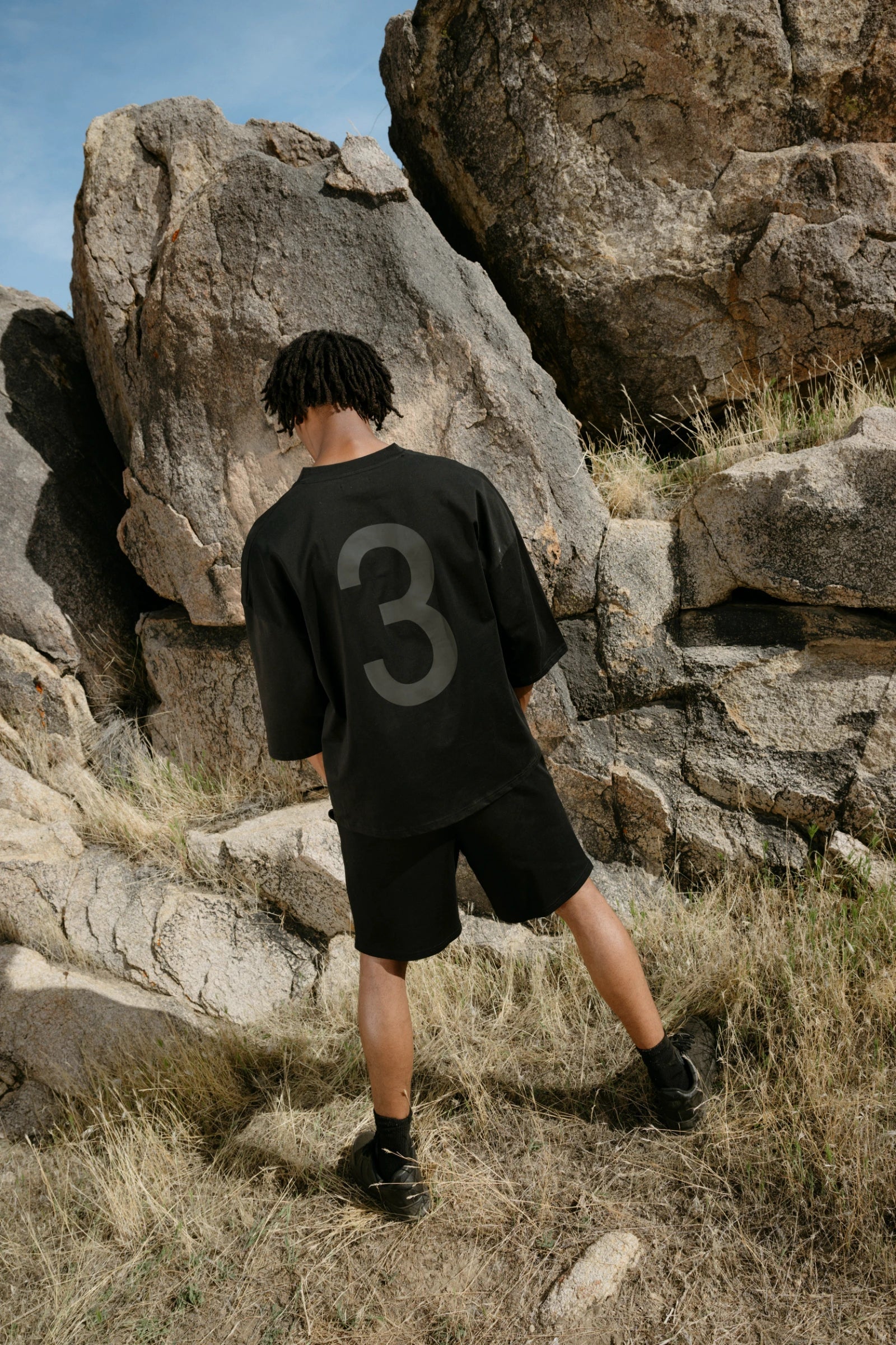 Silnt Chptrs Number Shorts - Elastic Waistband