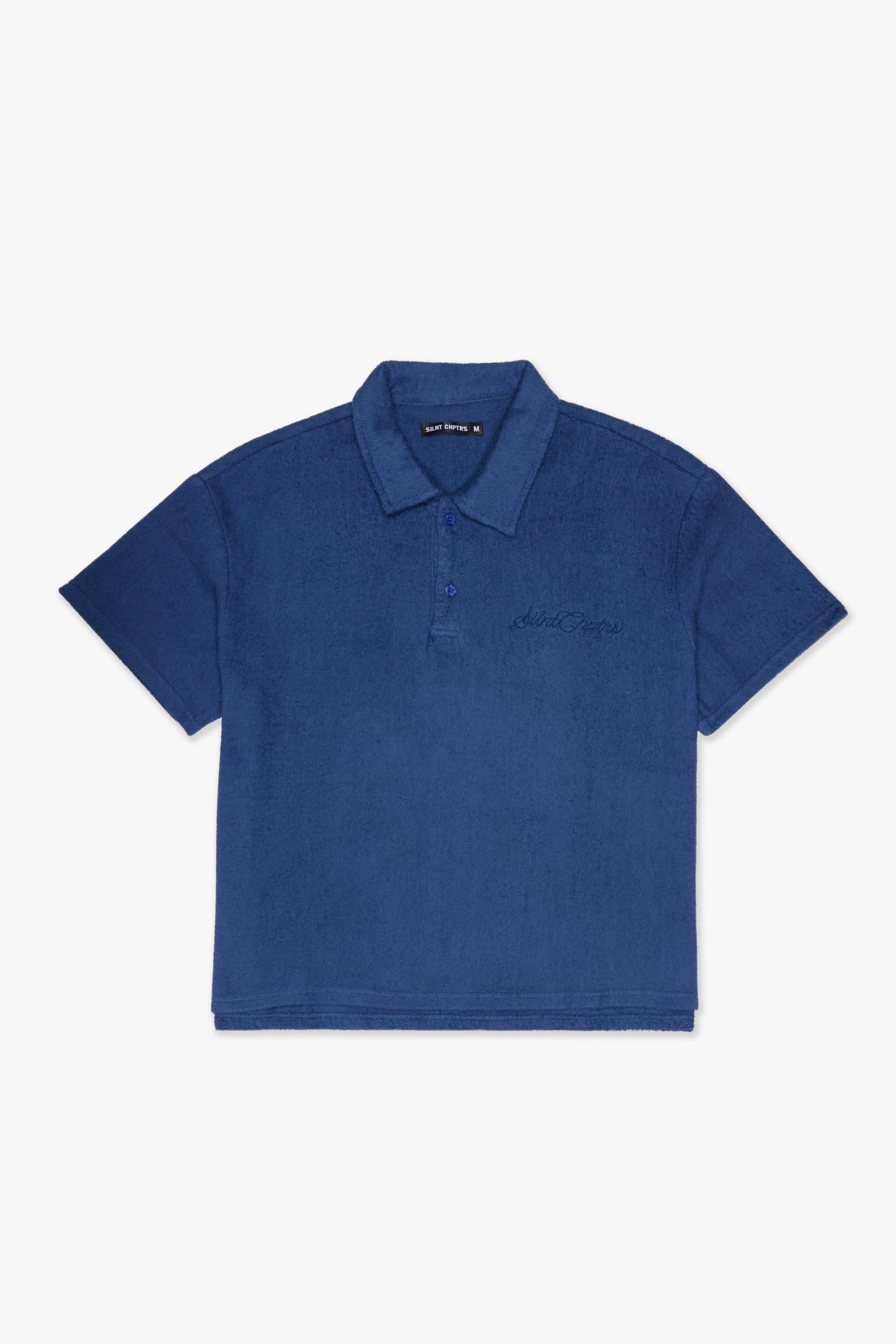 Silnt Chptrs Embroidered Polo Shirt - Cropped