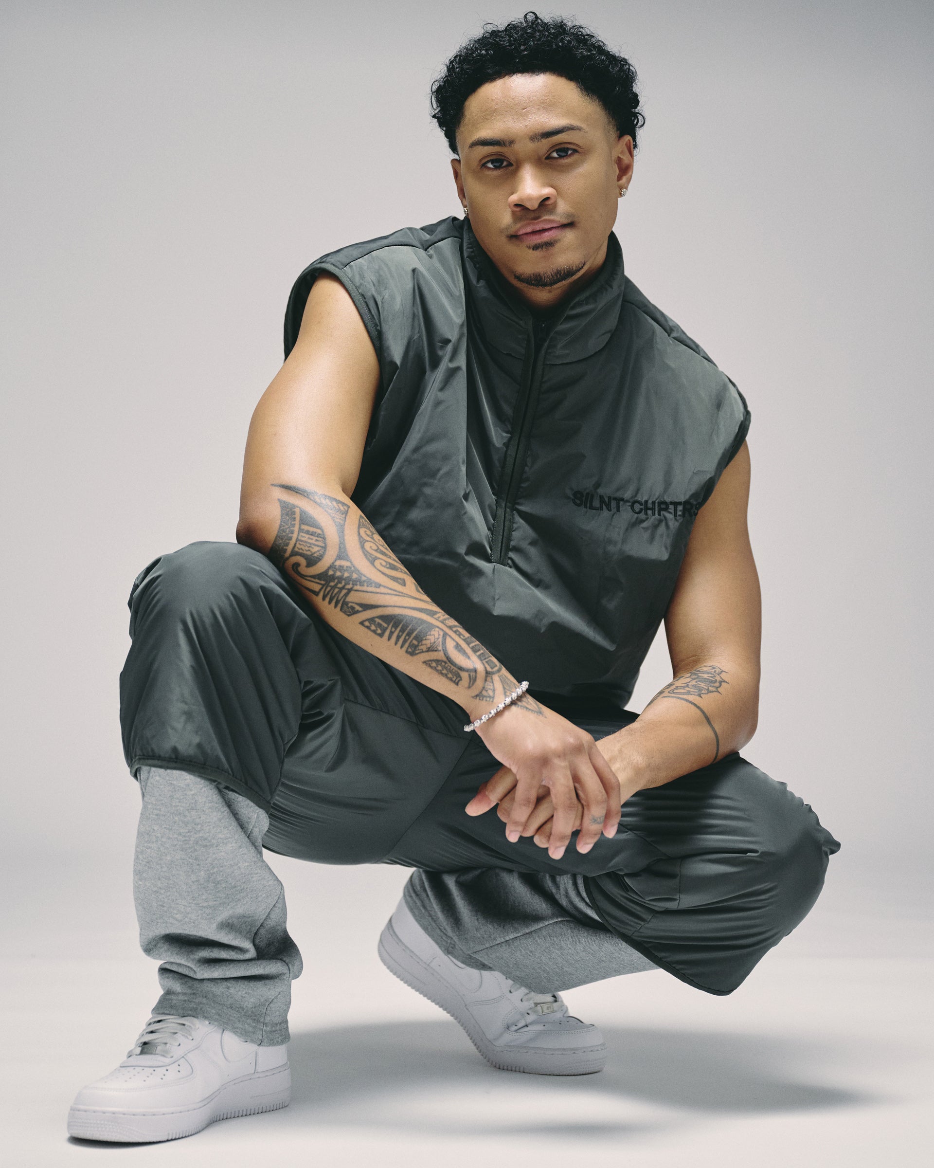 Silnt Chptrs "Ringer" Cargo Pants - Dark Gray