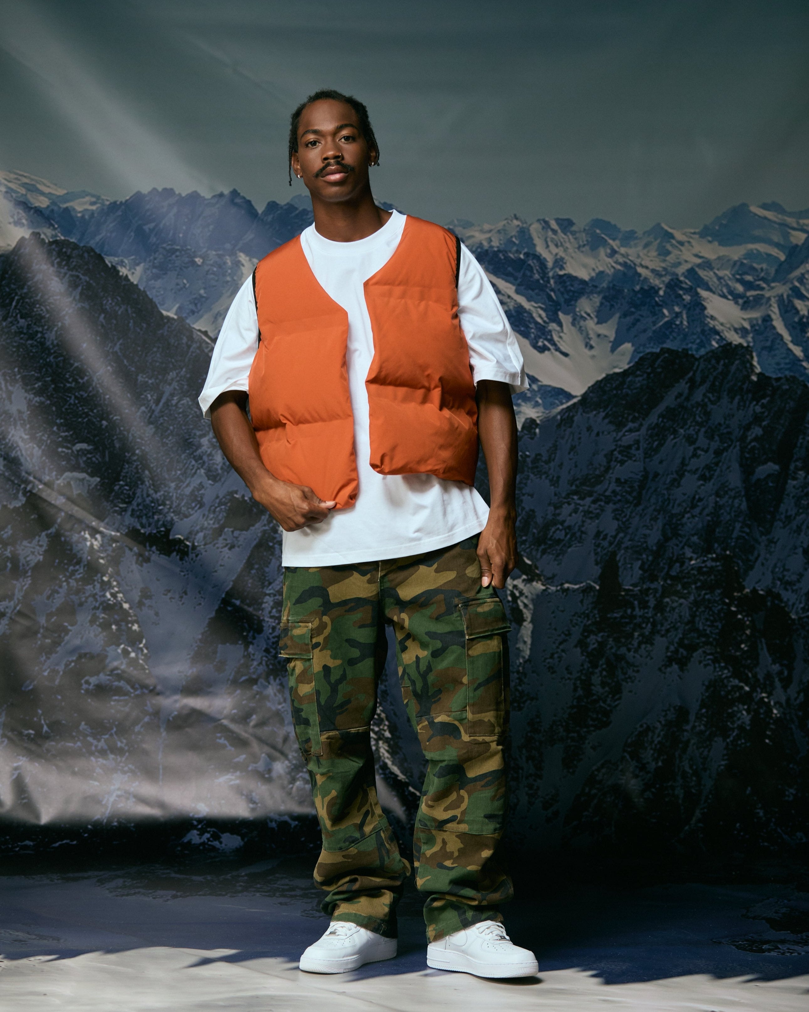 Silnt Chptrs Camo Cargo Pants - Relaxed Fit