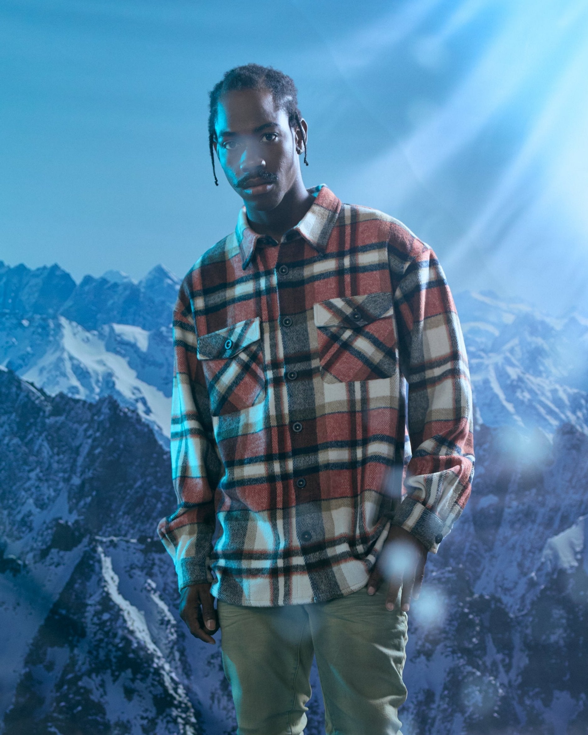 Silnt Chptrs Motive Shirt - Plaid