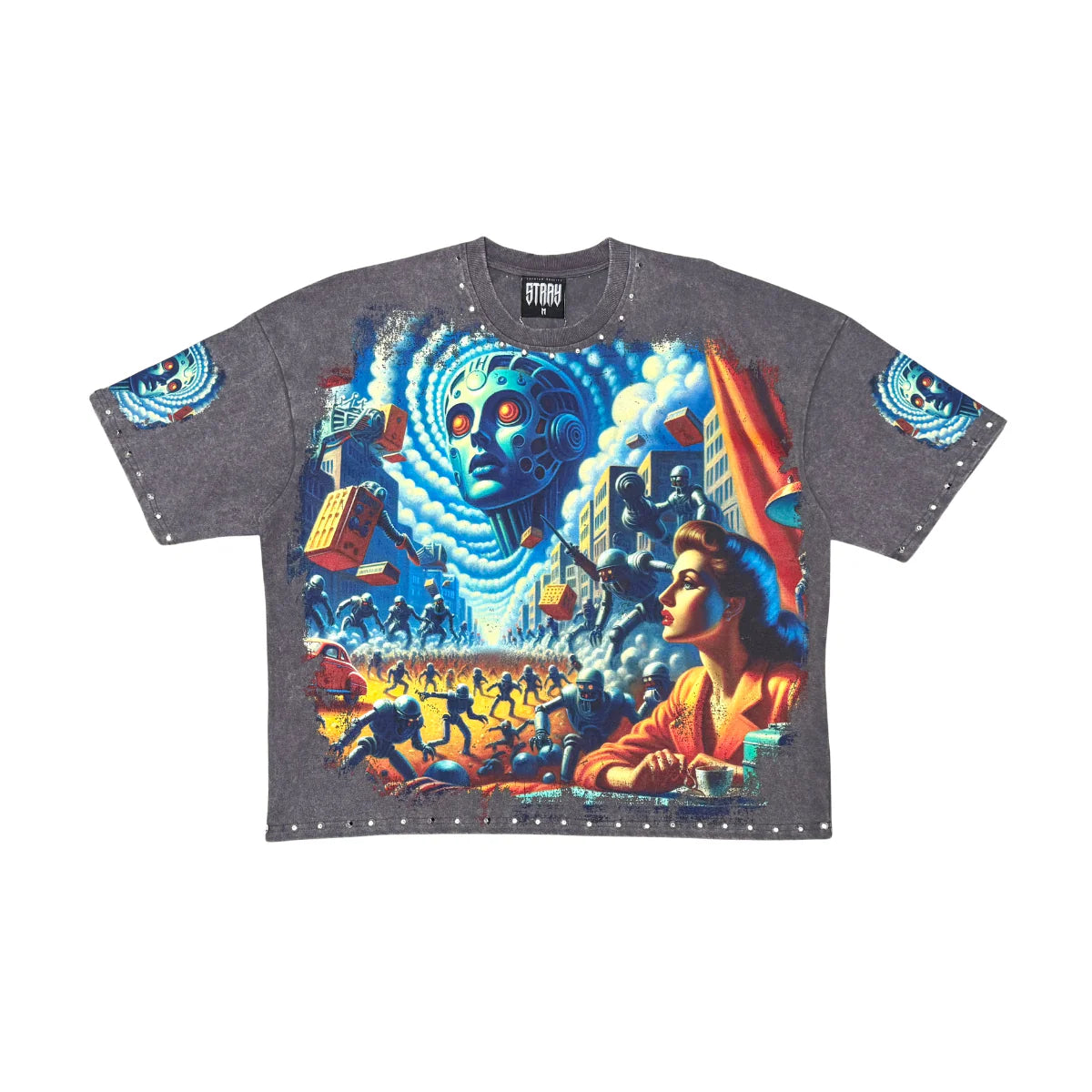 Stray New Age T-Shirt - Gray
