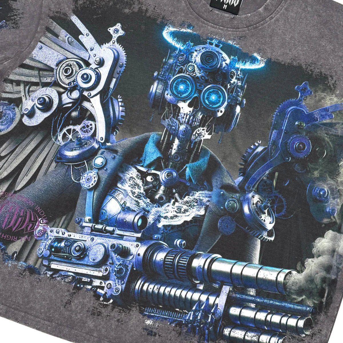 Stray Cyborg Angel T-Shirt - Graphic Print