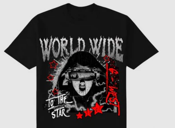 GWPPT9085 OLD WORLD WIDE STAR TEE