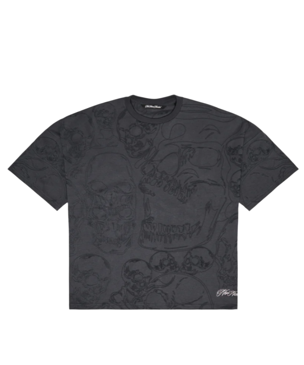 NNN "SKULLED" OVERSIZED TEE
