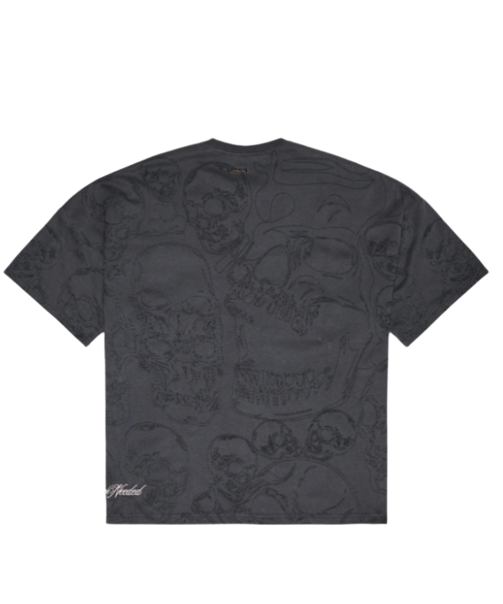 NNN "SKULLED" OVERSIZED TEE