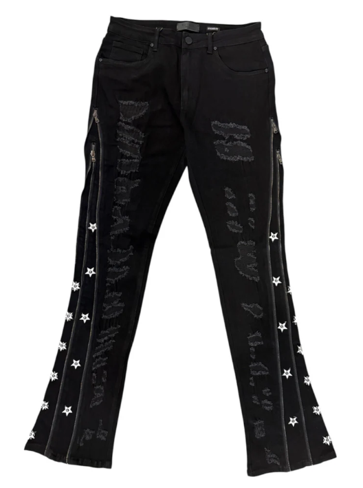 Waimea Waimea Men'S Stacked Jeans - Black Denim