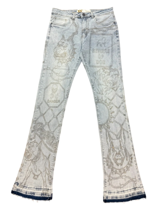 Waimea The Bulldog Jeans - Printed Design