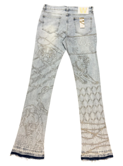 Waimea The Bulldog Jeans - Printed Design