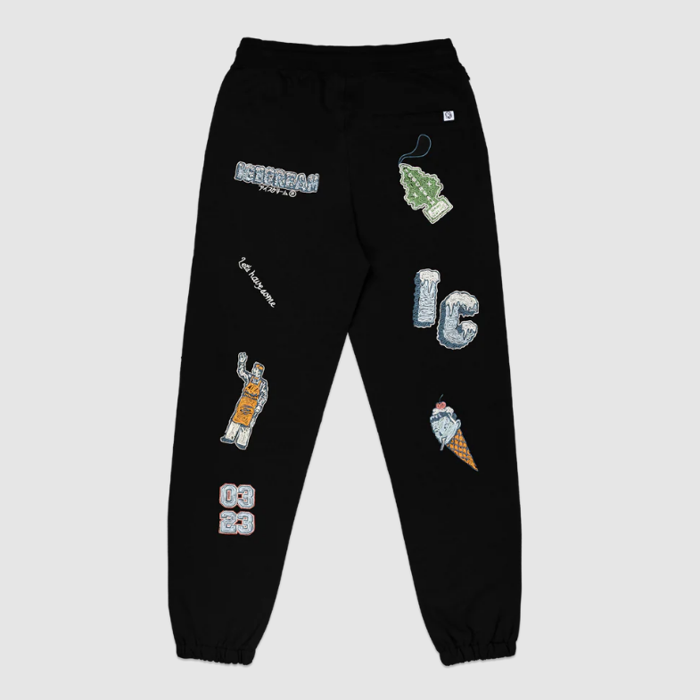 Ice Cream Work in Progress Men's Sweatpants - Black