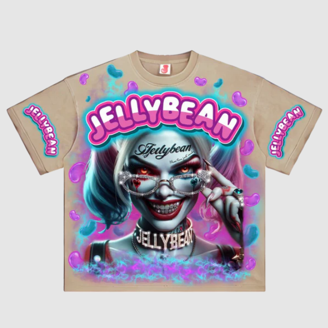 Miss Mayhem Jelly Bean Graphic T-Shirt