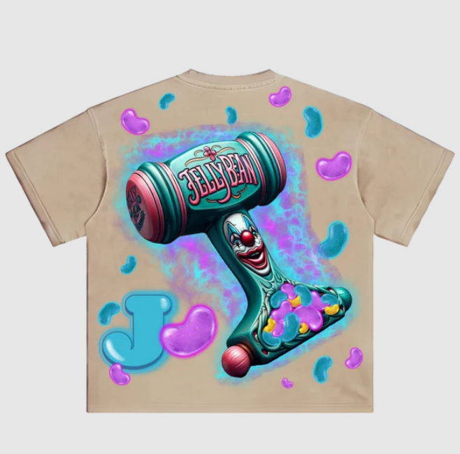Miss Mayhem Jelly Bean Graphic T-Shirt