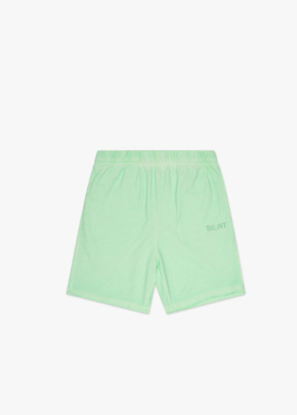 Silnt Chptrs Embroidered Shorts - Relaxed Fit Navy