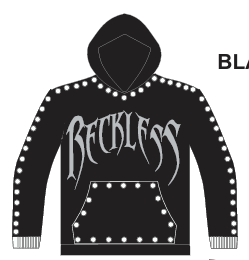 Focus Reckless Stud Hoodie - Studded Detailing