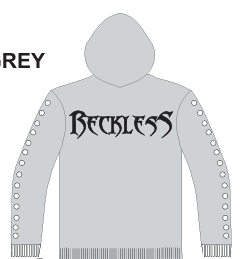 Focus Reckless Stud Hoodie - Studded Detailing